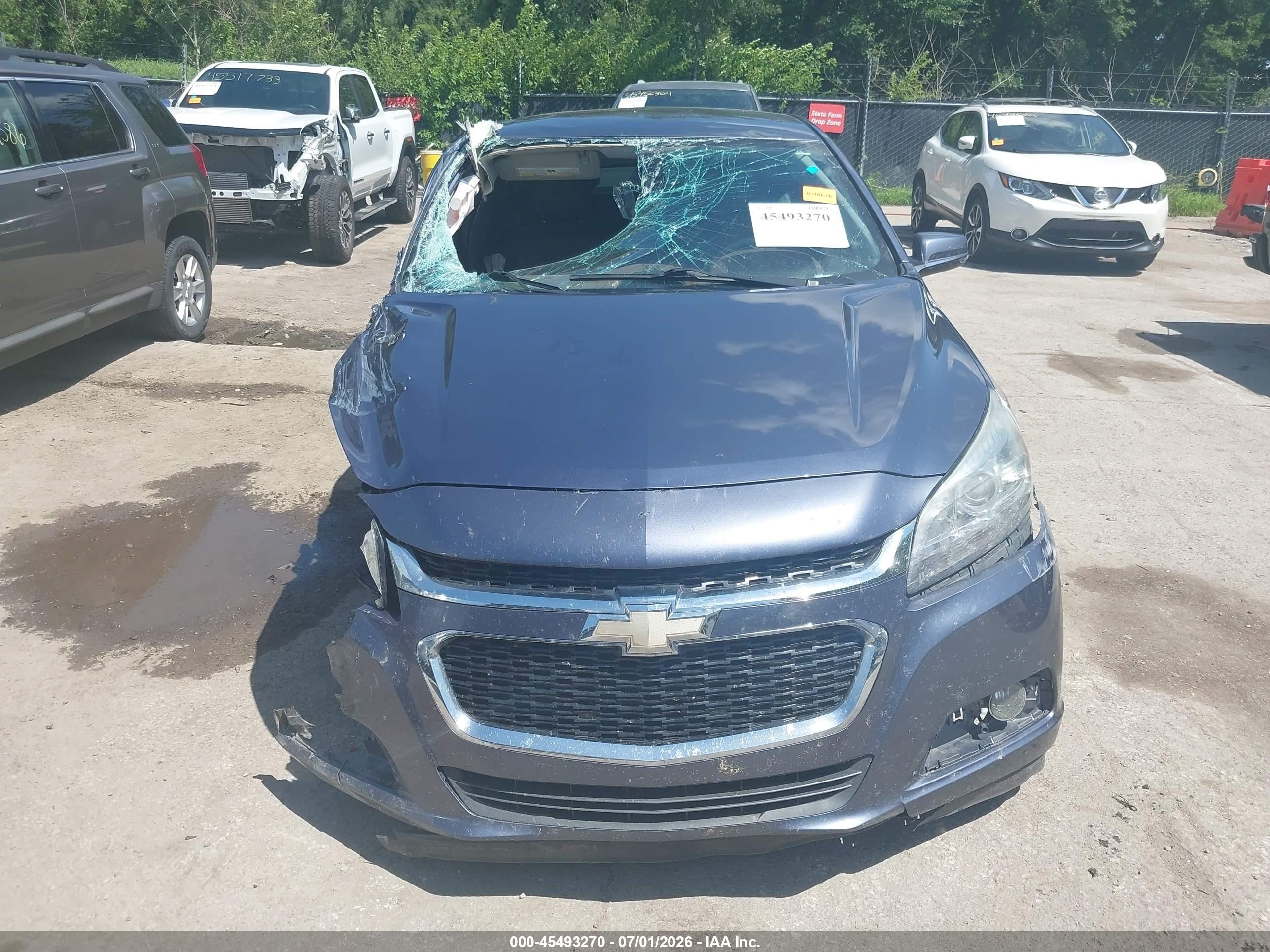 2014 Chevrolet Malibu 1lz Blue vin: 1G11H5SL1EF258347
