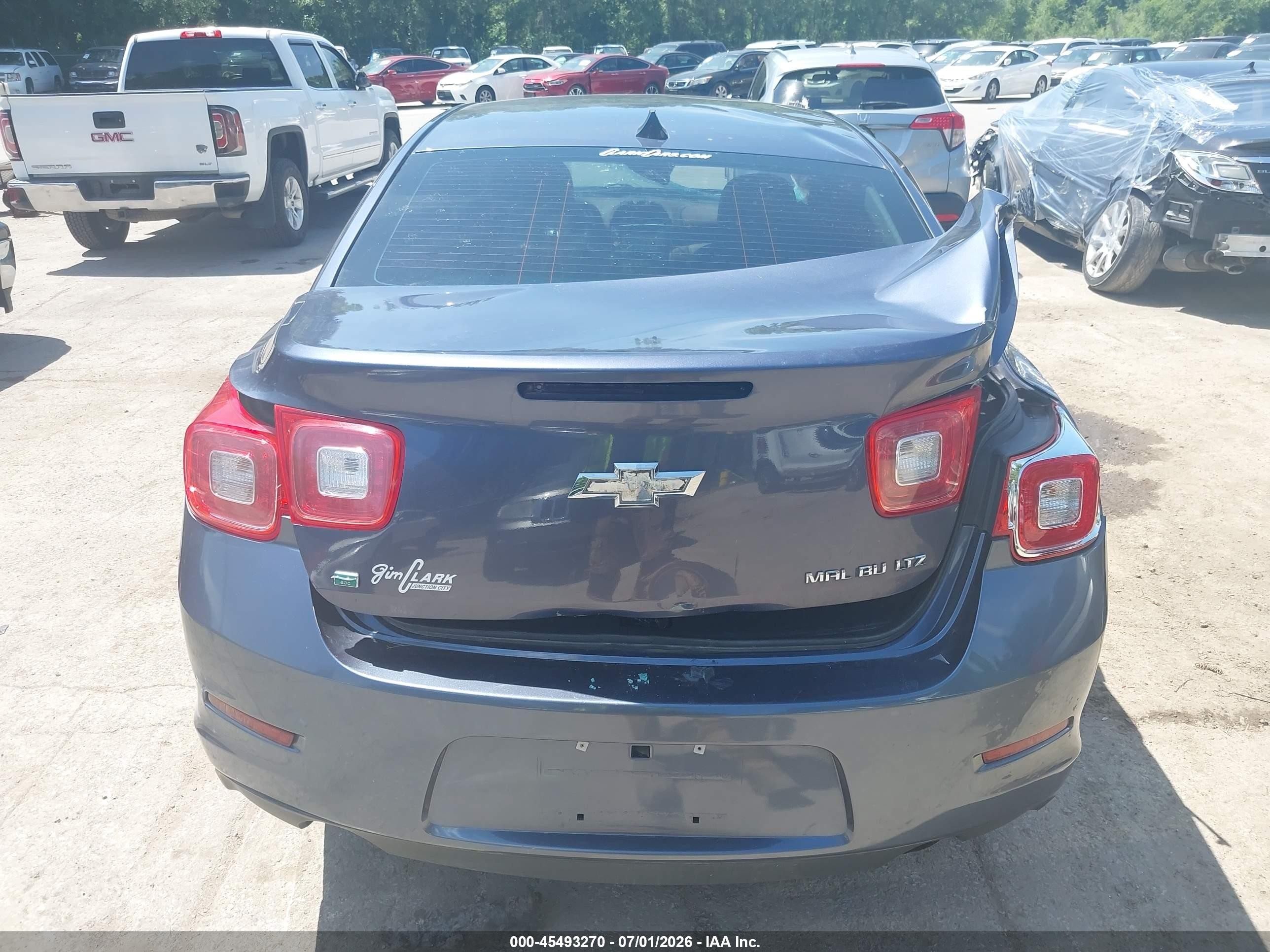 2014 Chevrolet Malibu 1lz Blue vin: 1G11H5SL1EF258347