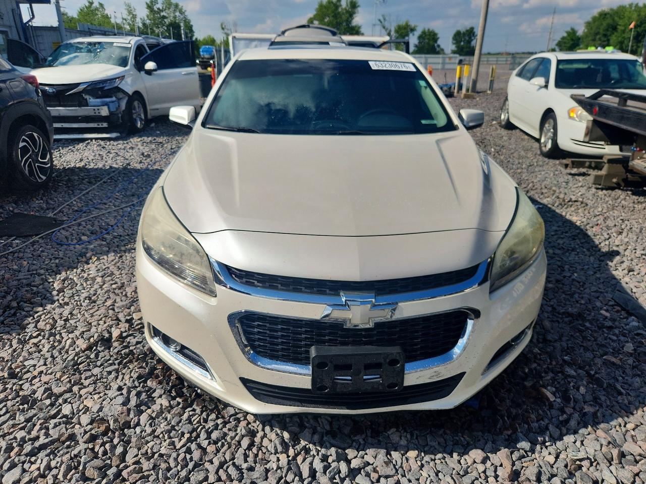 2014 Chevrolet Malibu Ltz White vin: 1G11H5SL1EF283149