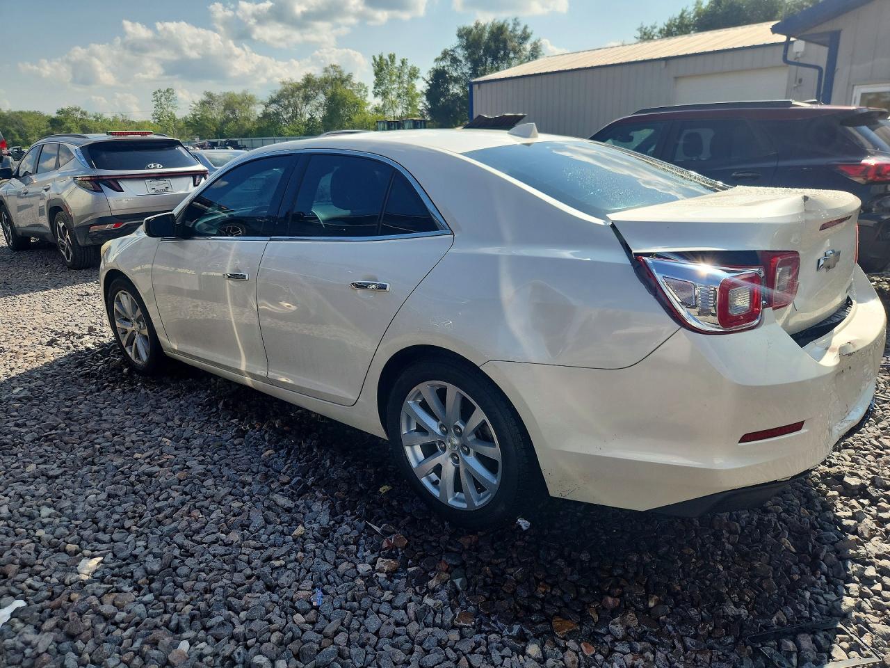 2014 Chevrolet Malibu Ltz White vin: 1G11H5SL1EF283149