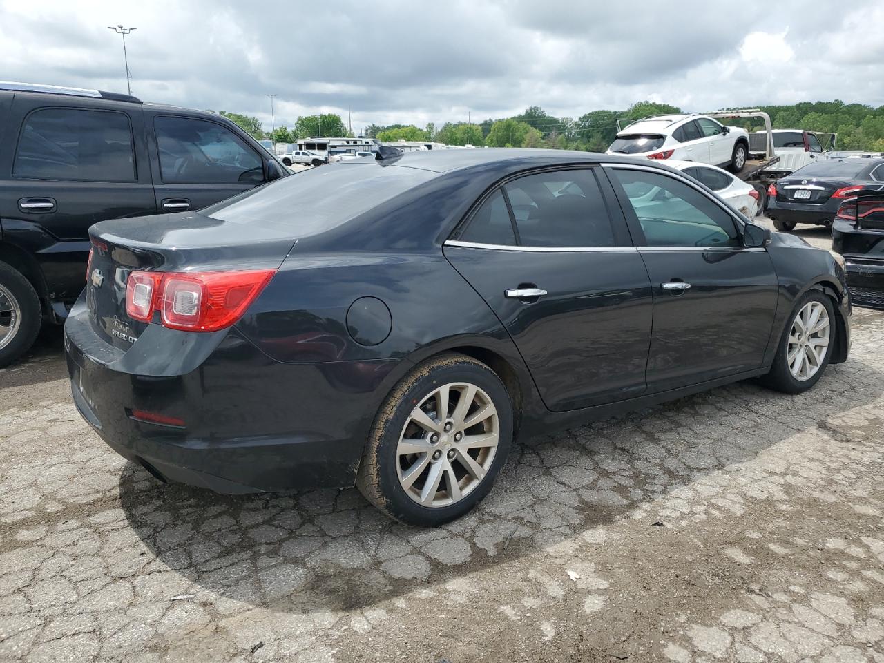 2014 Chevrolet Malibu Ltz Charcoal vin: 1G11H5SL1EF297231
