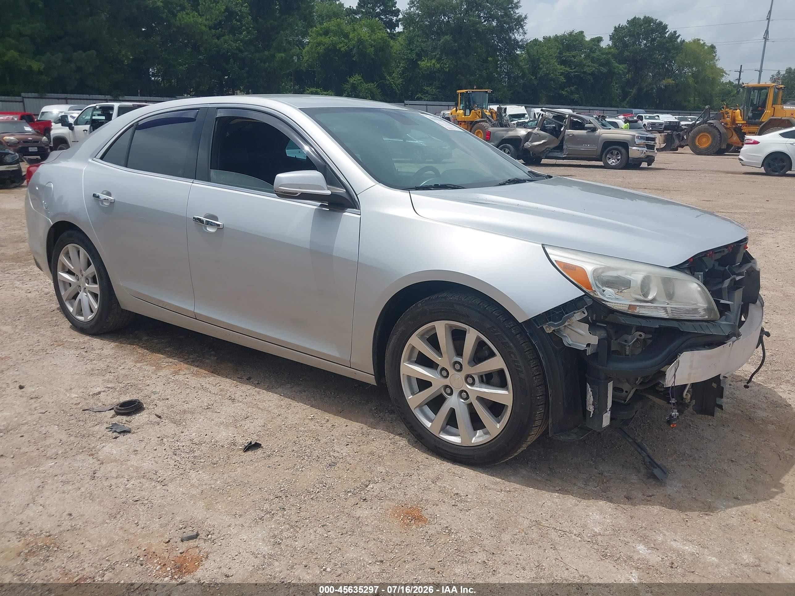 2014 Chevrolet Malibu 1lz Silver vin: 1G11H5SL3EF149775