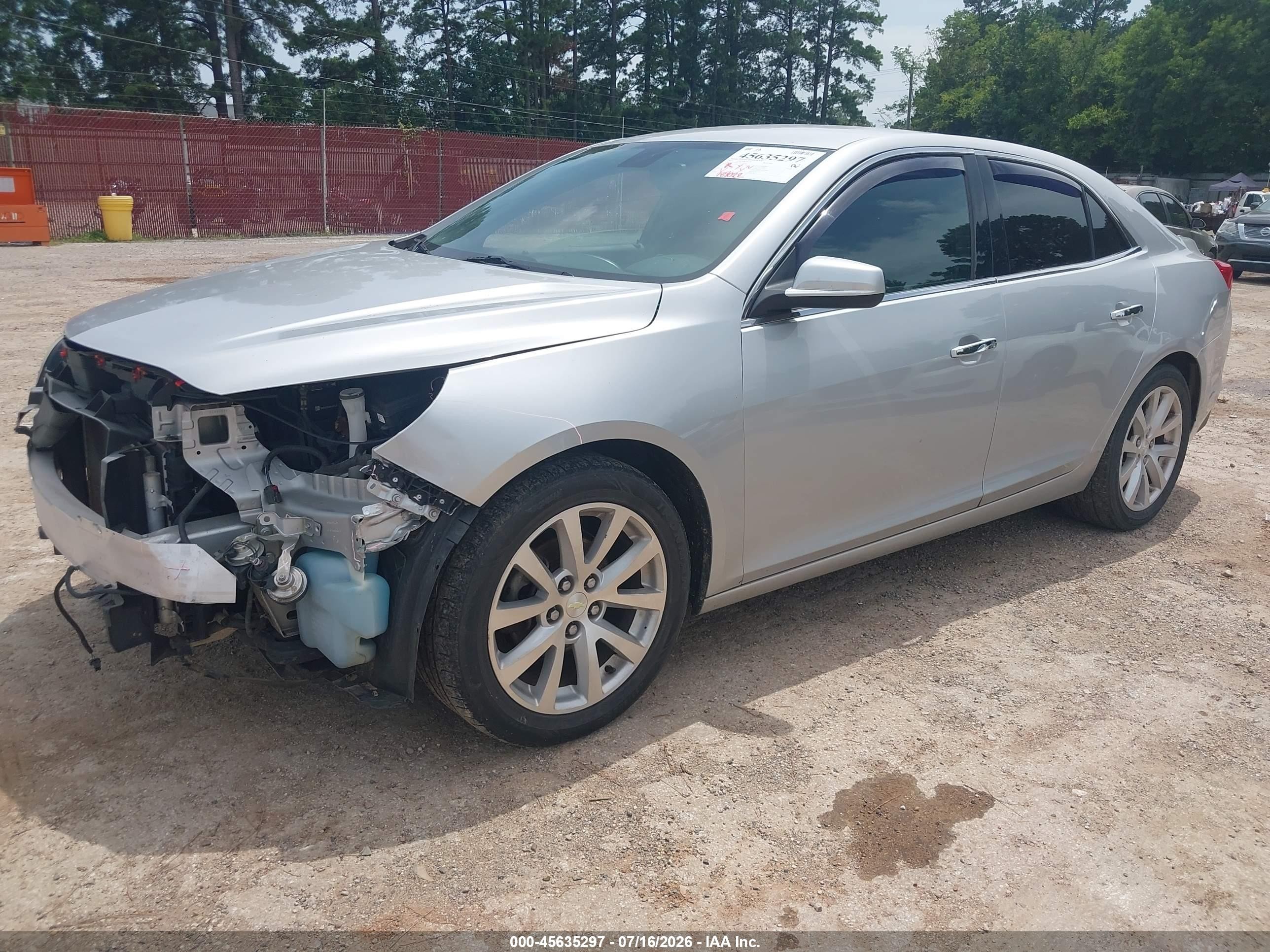2014 Chevrolet Malibu 1lz Silver vin: 1G11H5SL3EF149775