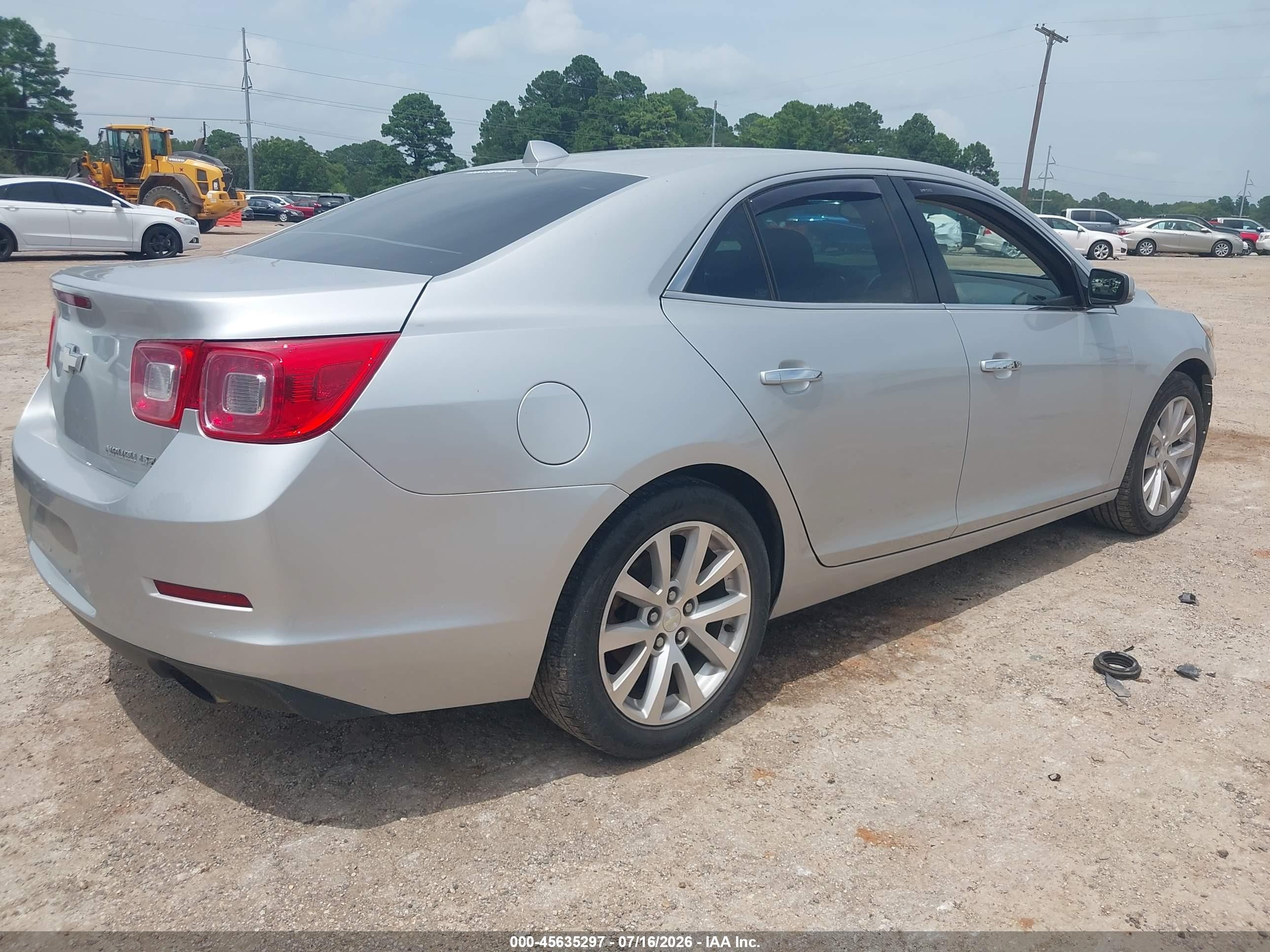 2014 Chevrolet Malibu 1lz Silver vin: 1G11H5SL3EF149775