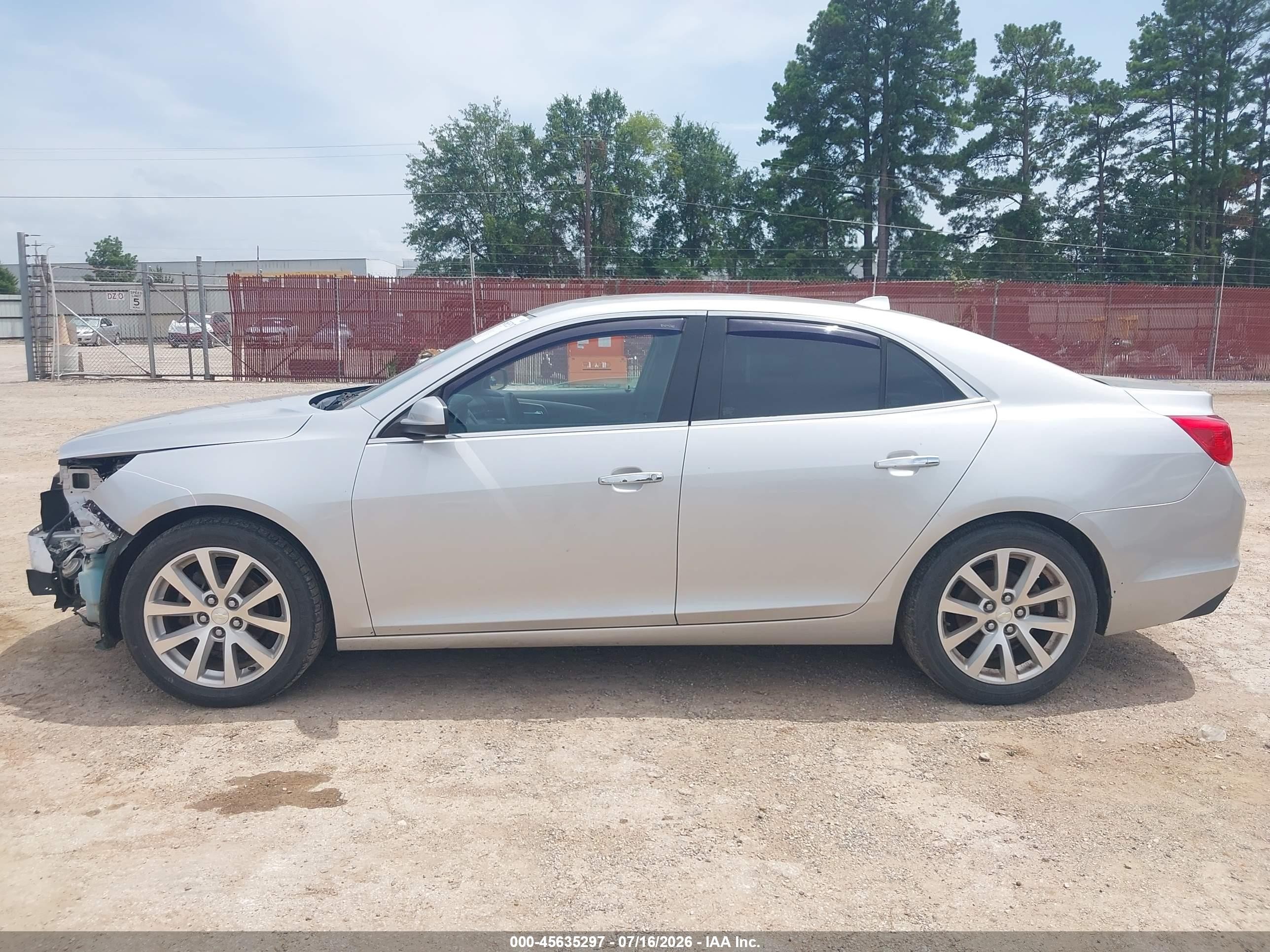 2014 Chevrolet Malibu 1lz Silver vin: 1G11H5SL3EF149775