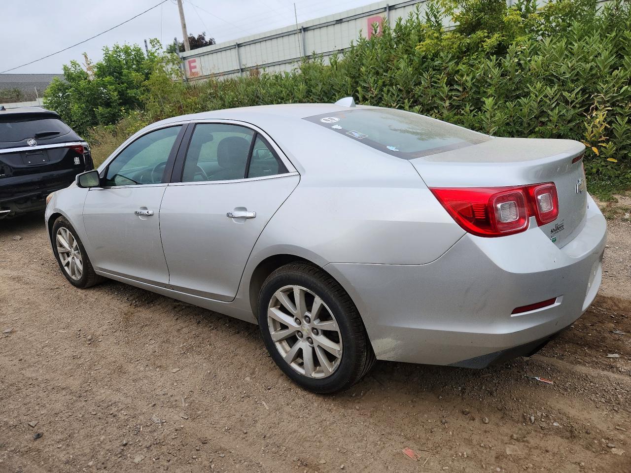 2014 Chevrolet Malibu Ltz Silver vin: 1G11H5SL3EF282049