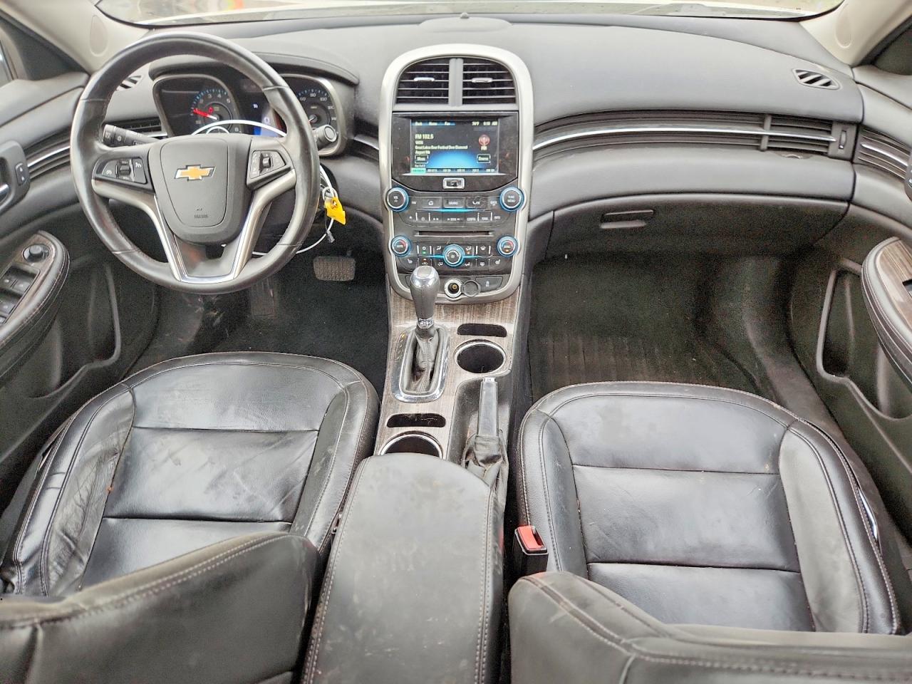 2014 Chevrolet Malibu Ltz Silver vin: 1G11H5SL3EF282049