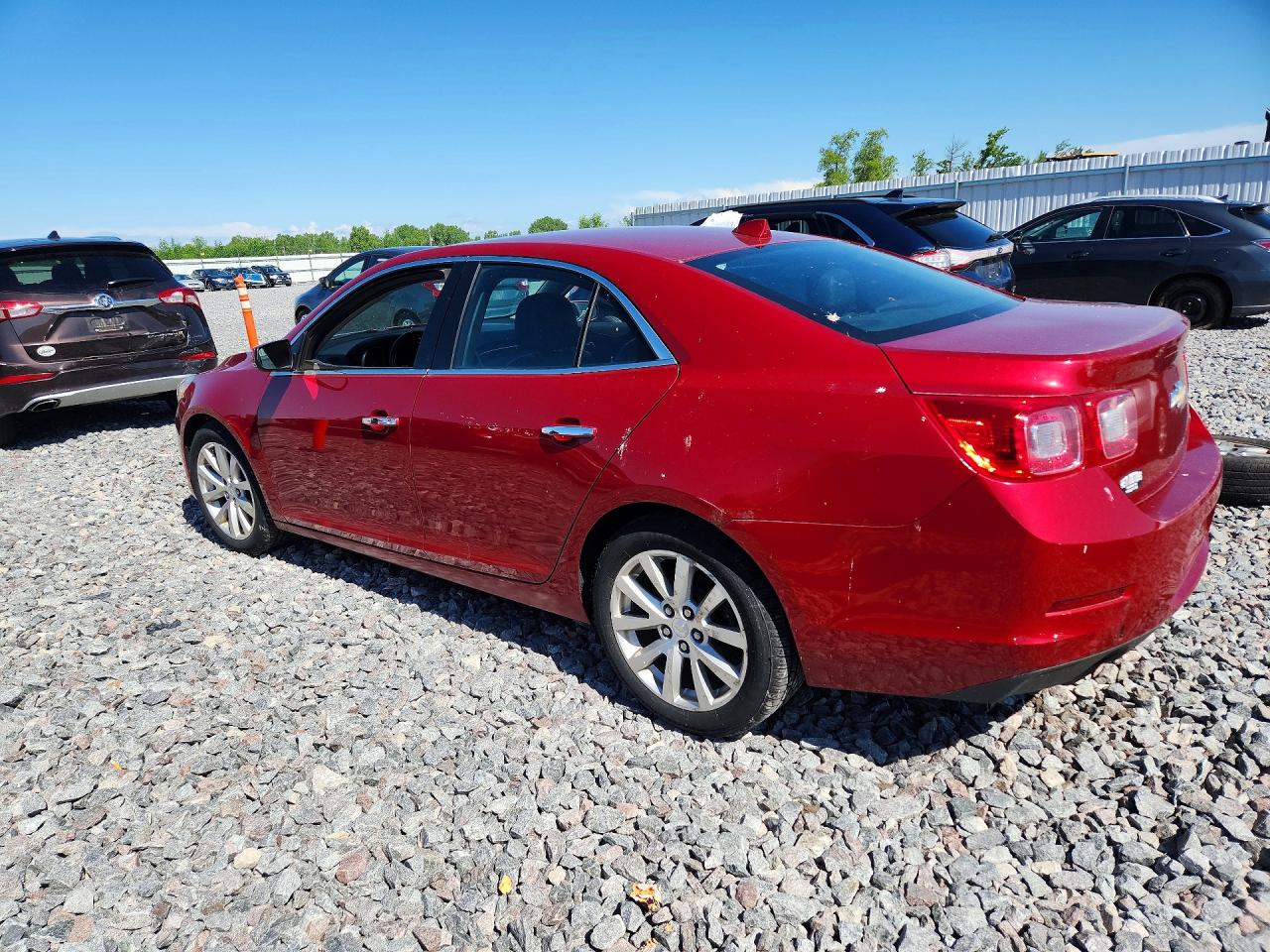 2014 Chevrolet Malibu Ltz Red vin: 1G11H5SL4EF106675
