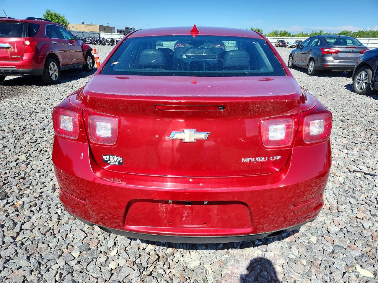 2014 Chevrolet Malibu Ltz Red vin: 1G11H5SL4EF106675