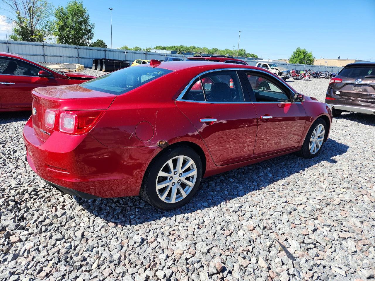 2014 Chevrolet Malibu Ltz Red vin: 1G11H5SL4EF106675