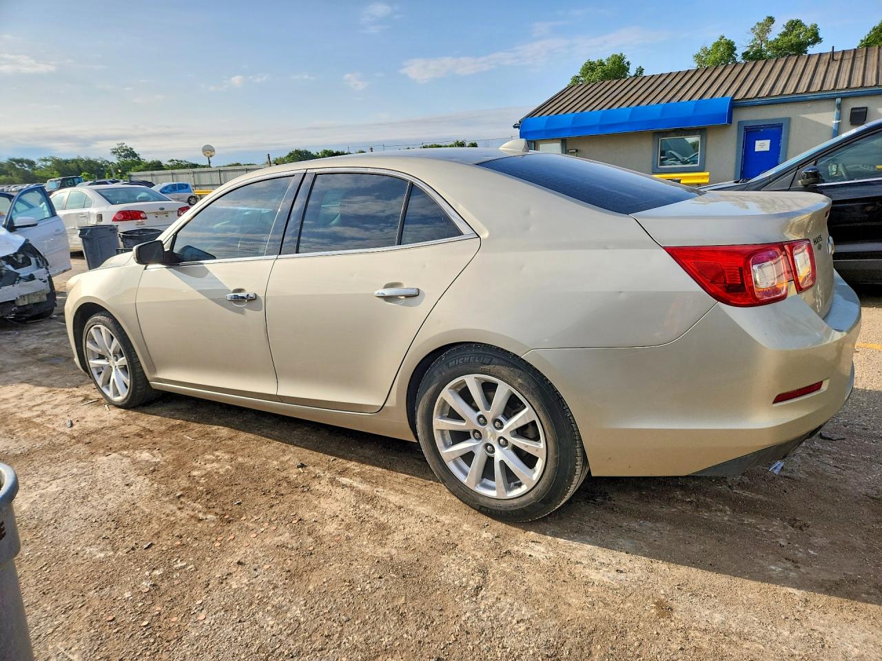 2014 Chevrolet Malibu Ltz Желто-коричневый vin: 1G11H5SL4EF193350