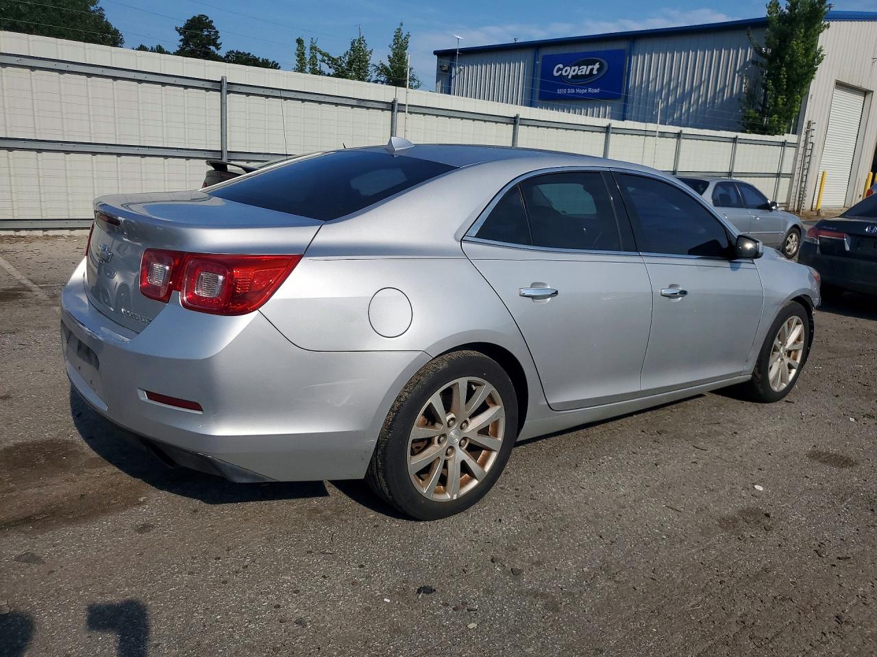 2014 Chevrolet Malibu Ltz Silver vin: 1G11H5SL4EF224161