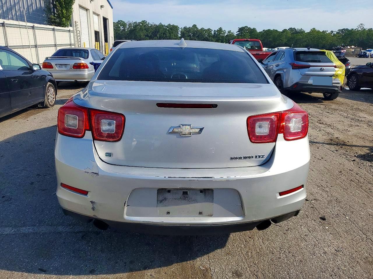 2014 Chevrolet Malibu Ltz Silver vin: 1G11H5SL4EF224161