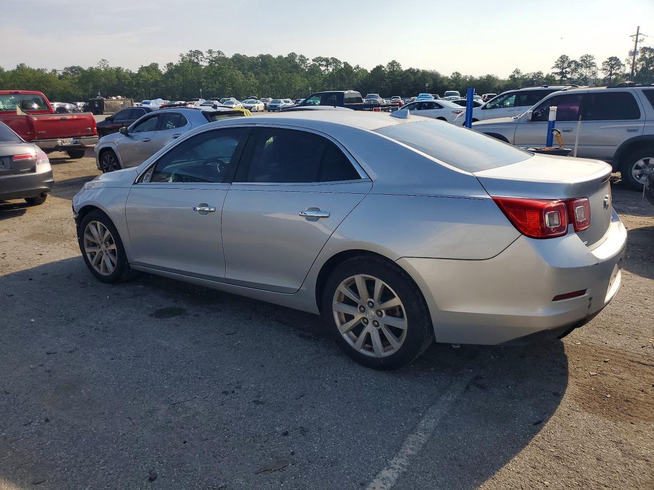 2014 Chevrolet Malibu Ltz Silver vin: 1G11H5SL4EF224161