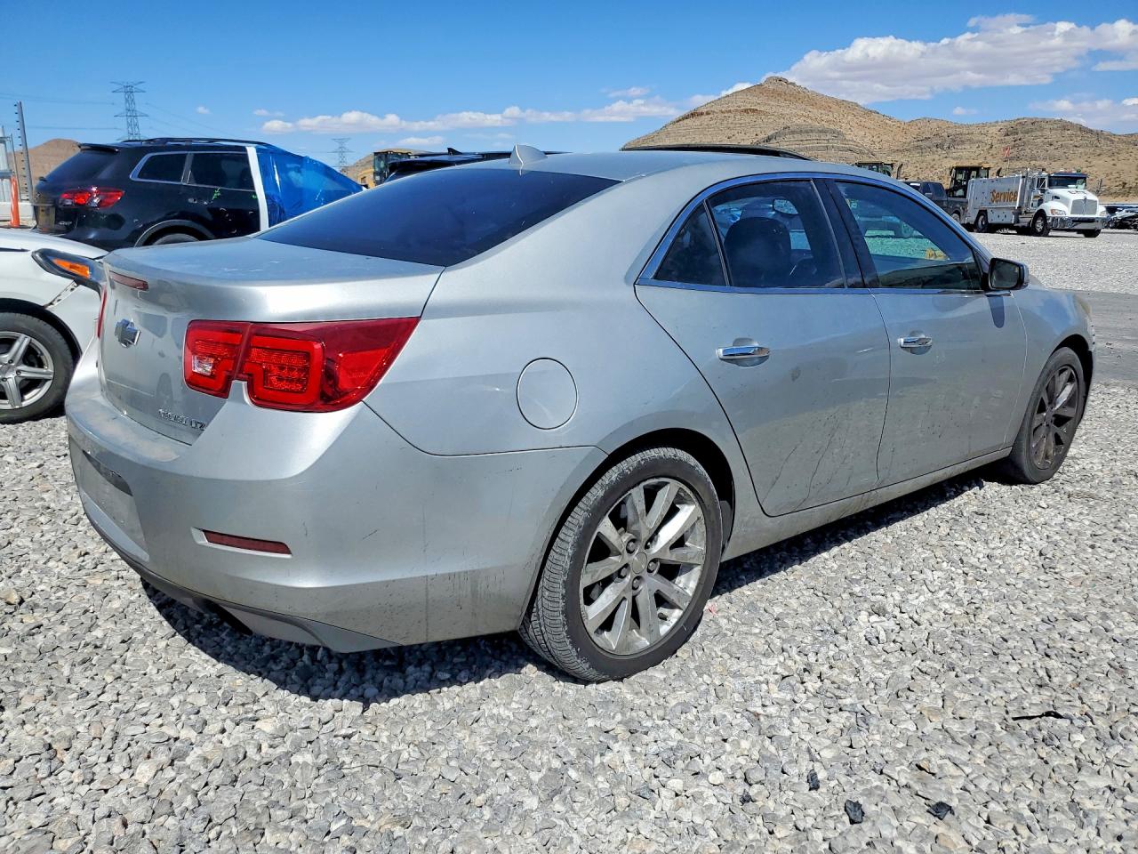 2014 Chevrolet Malibu Ltz Silver vin: 1G11H5SL5EF299449