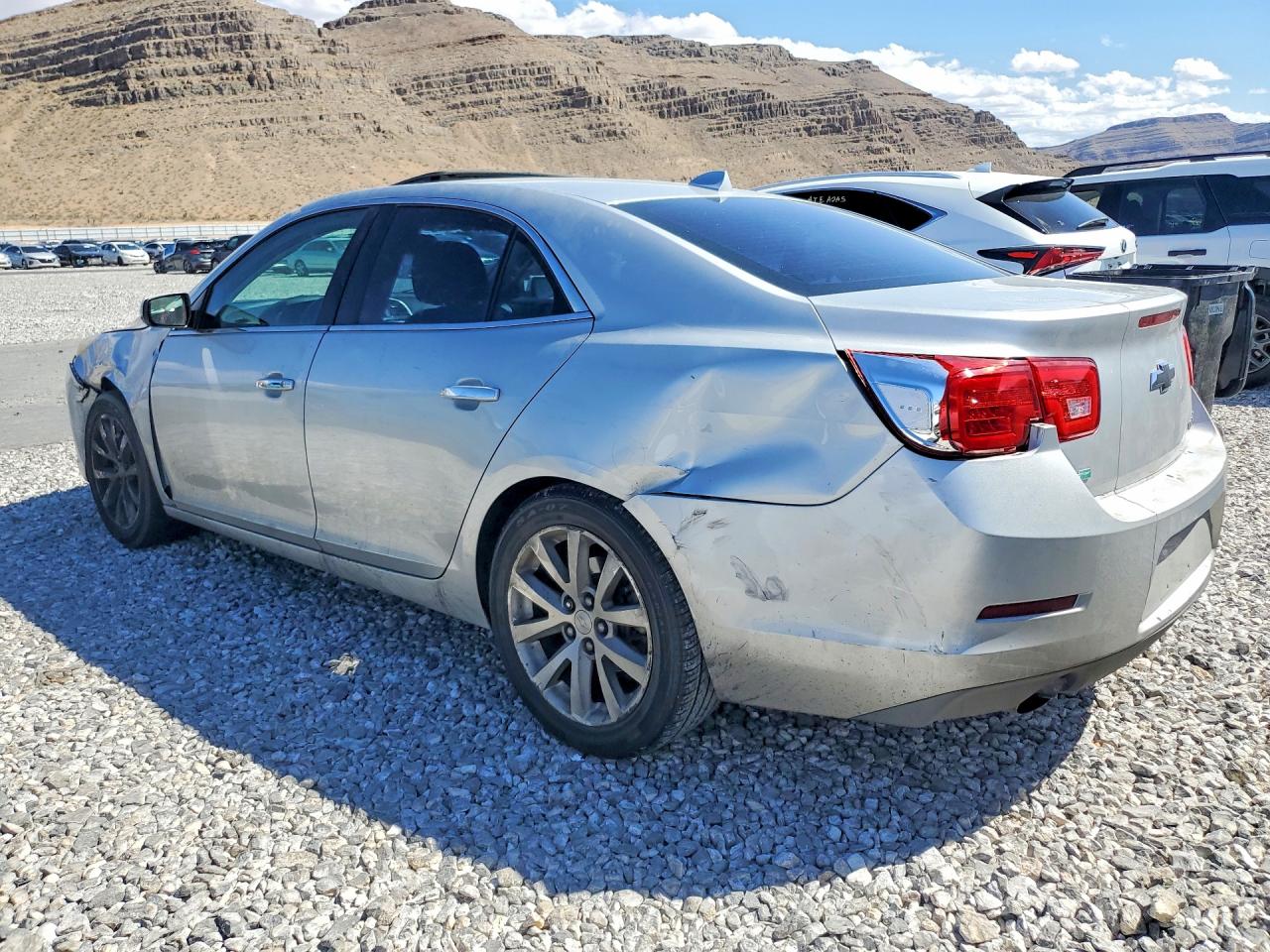 2014 Chevrolet Malibu Ltz Silver vin: 1G11H5SL5EF299449