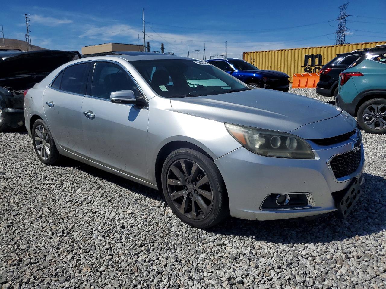 2014 Chevrolet Malibu Ltz Silver vin: 1G11H5SL5EF299449