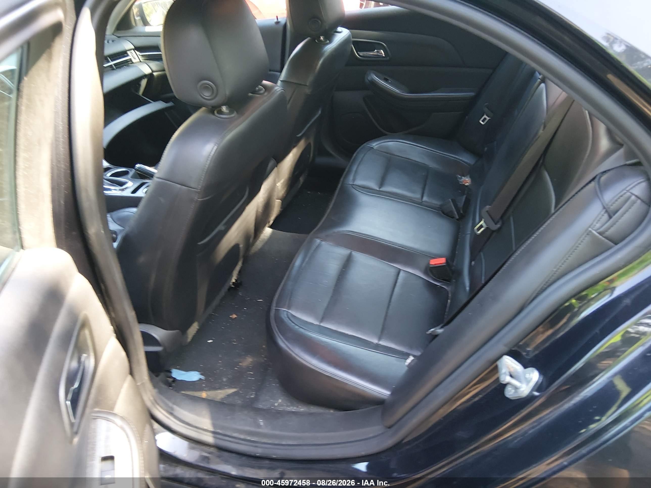 2014 Chevrolet Malibu 1lz Black vin: 1G11H5SL6EF122649