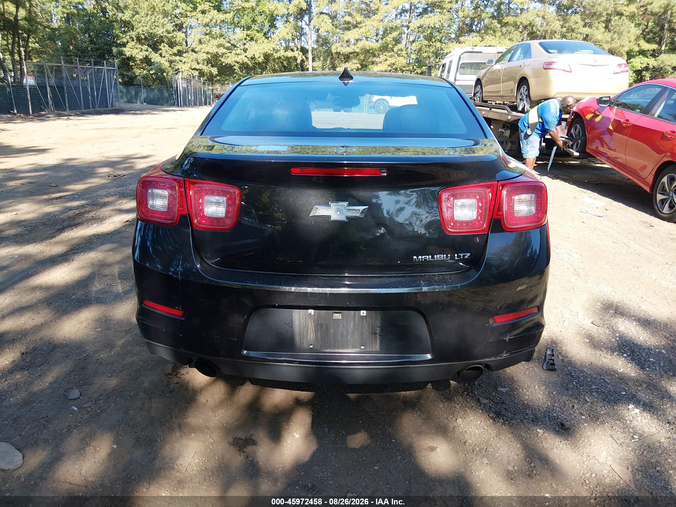2014 Chevrolet Malibu 1lz Black vin: 1G11H5SL6EF122649