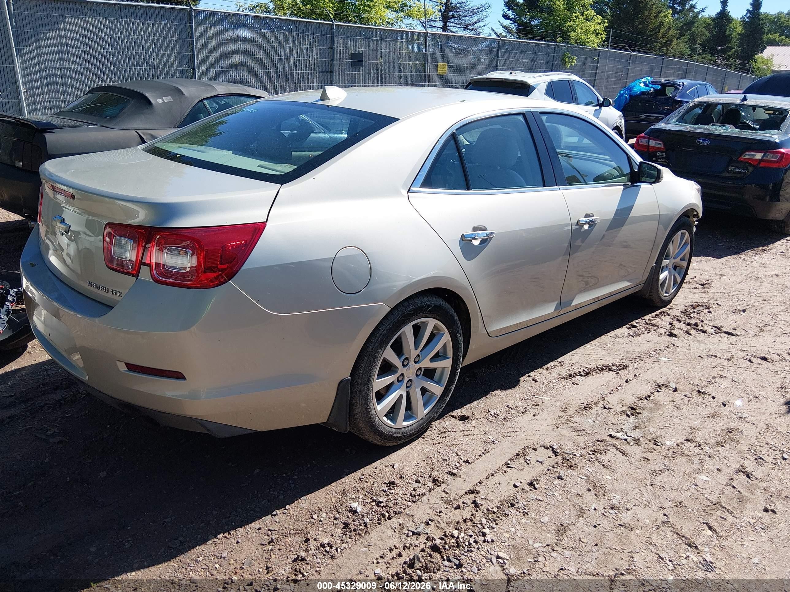 2014 Chevrolet Malibu 1lz Champagne vin: 1G11H5SL6EF149222