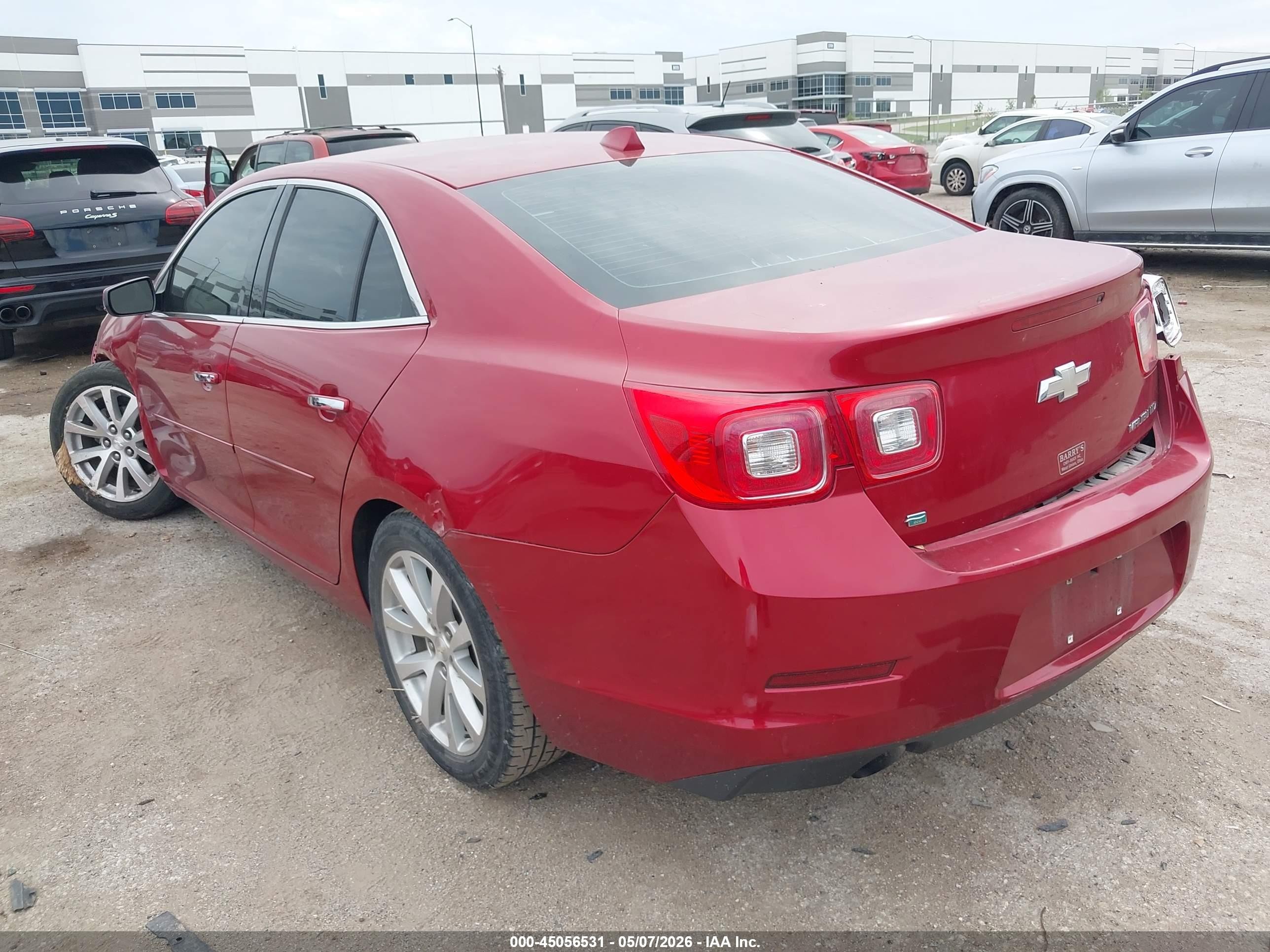 2014 Chevrolet Malibu 1lz Red vin: 1G11H5SL6EF285155