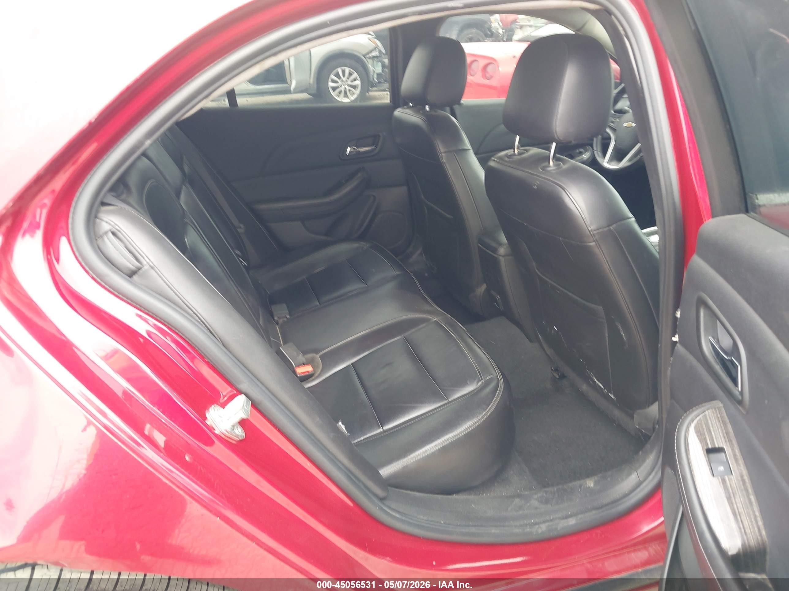 2014 Chevrolet Malibu 1lz Red vin: 1G11H5SL6EF285155