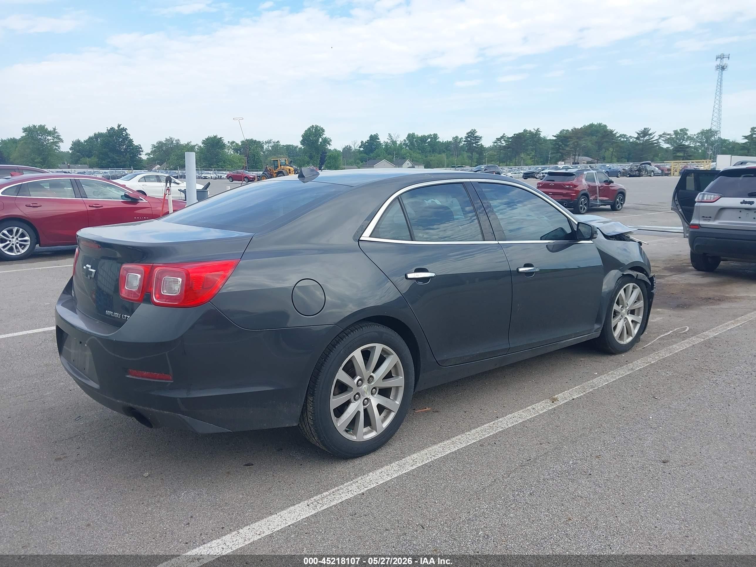 2014 Chevrolet Malibu 1lz Gray vin: 1G11H5SL7EF169088