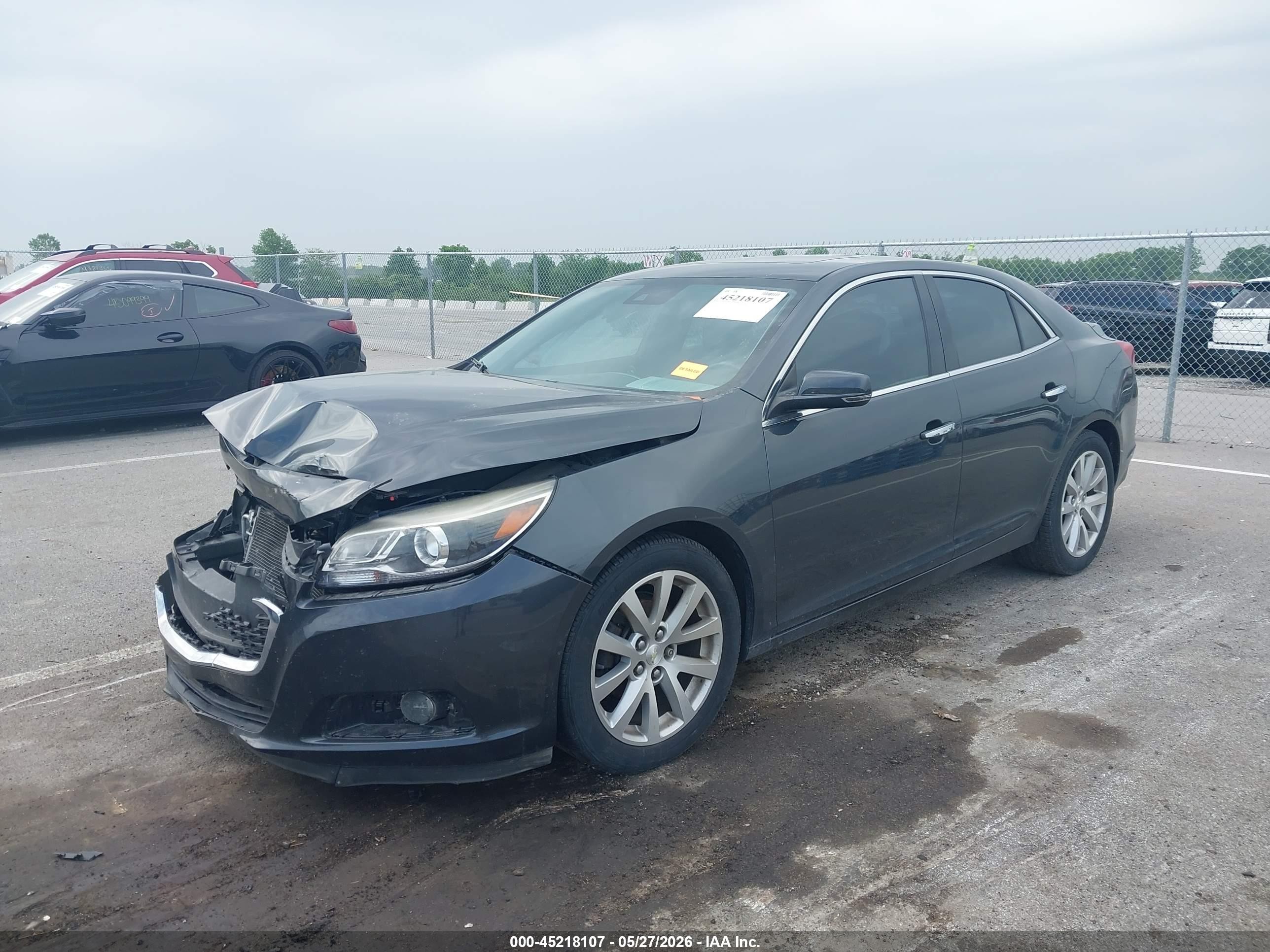 2014 Chevrolet Malibu 1lz Gray vin: 1G11H5SL7EF169088