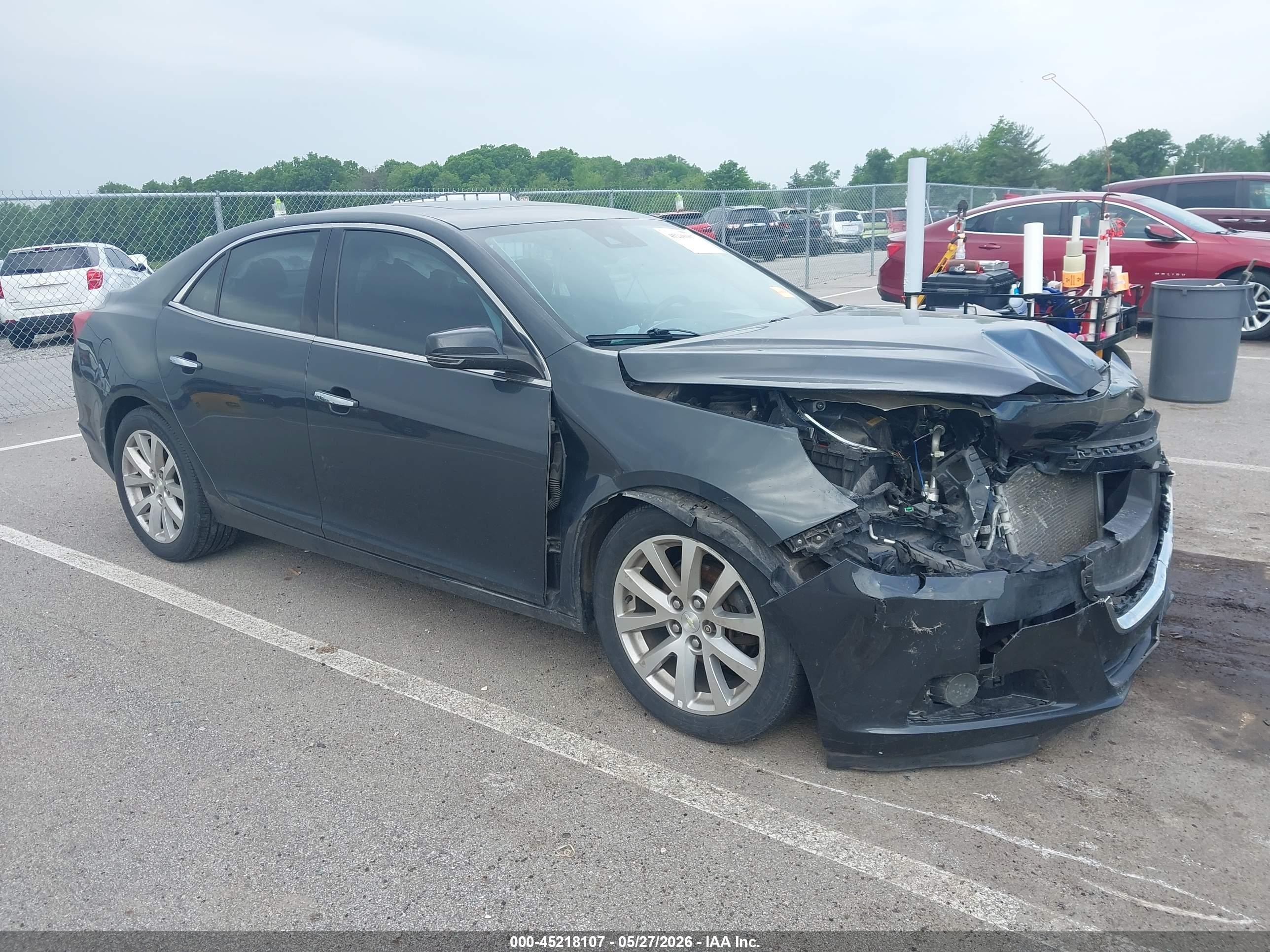 2014 Chevrolet Malibu 1lz Gray vin: 1G11H5SL7EF169088