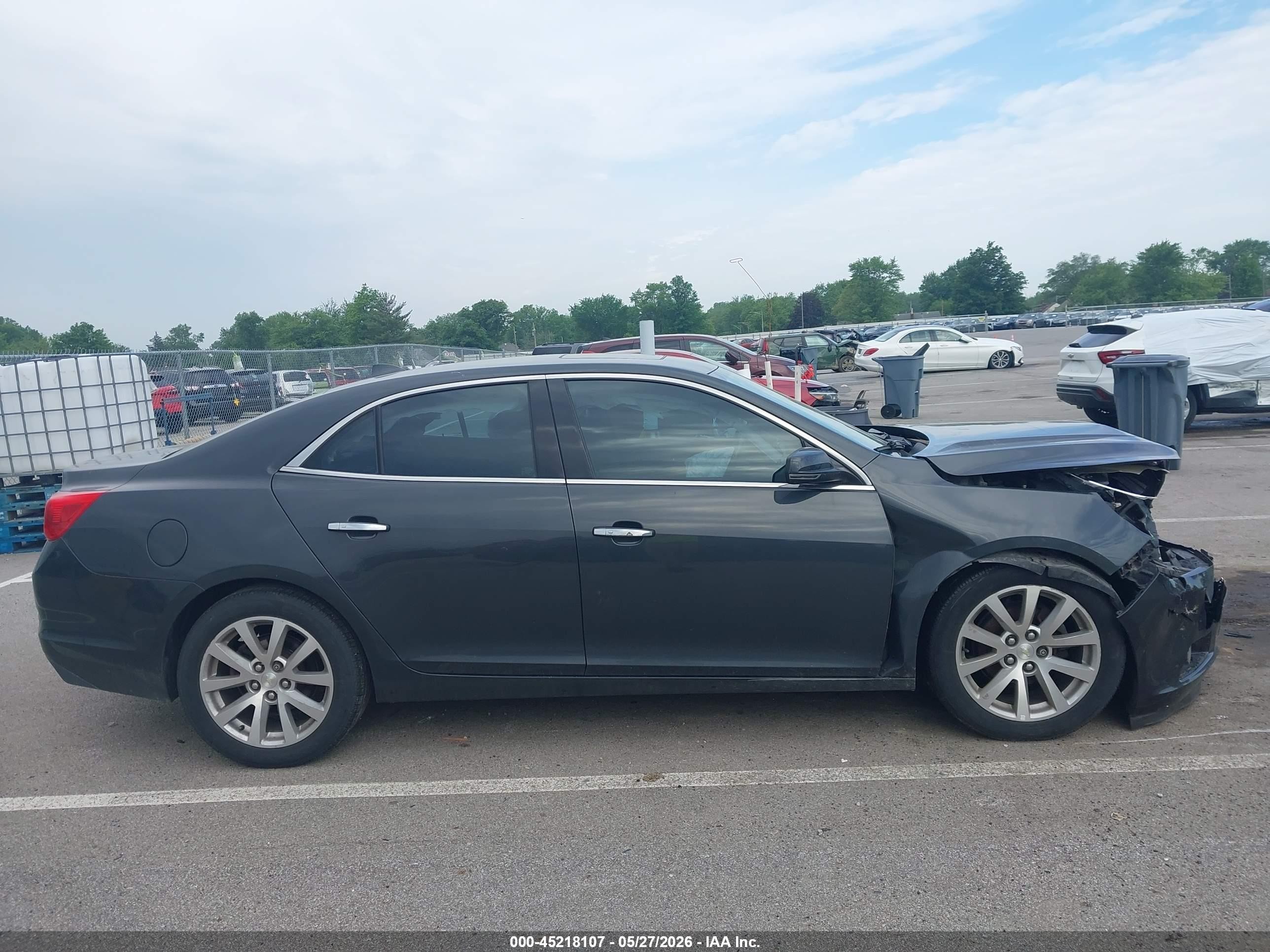 2014 Chevrolet Malibu 1lz Gray vin: 1G11H5SL7EF169088