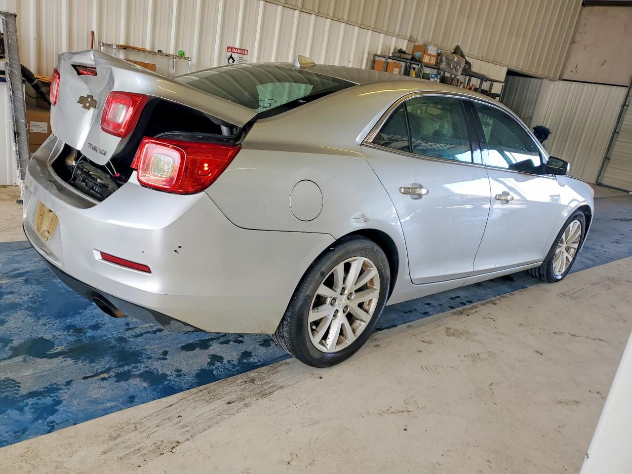 2014 Chevrolet Malibu Ltz Silver vin: 1G11H5SL7EU130786