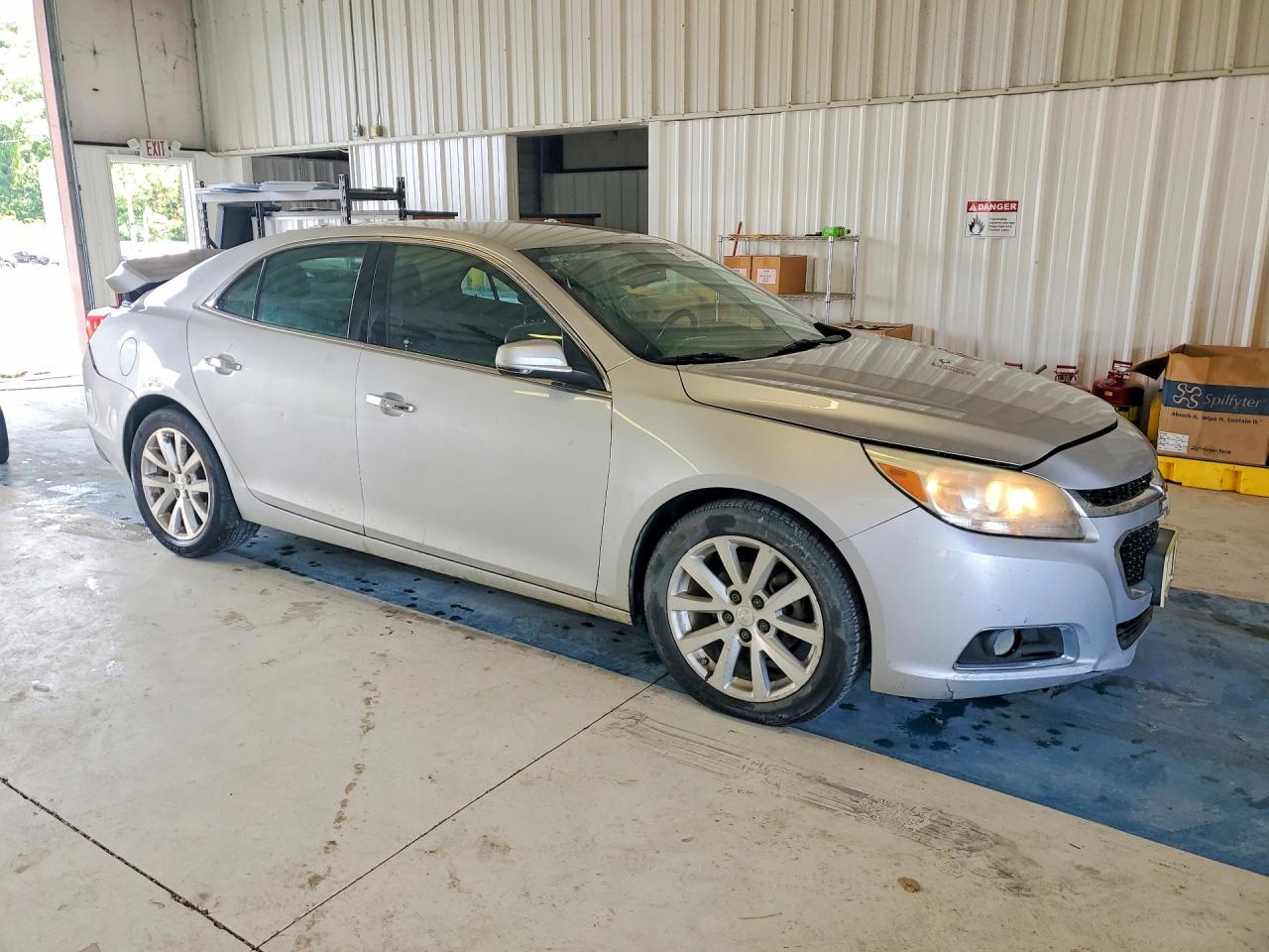 2014 Chevrolet Malibu Ltz Silver vin: 1G11H5SL7EU130786