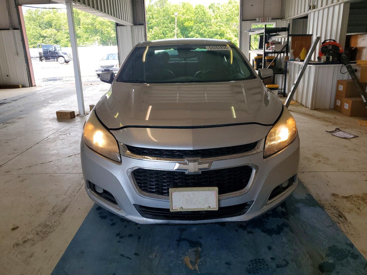 2014 Chevrolet Malibu Ltz Silver vin: 1G11H5SL7EU130786