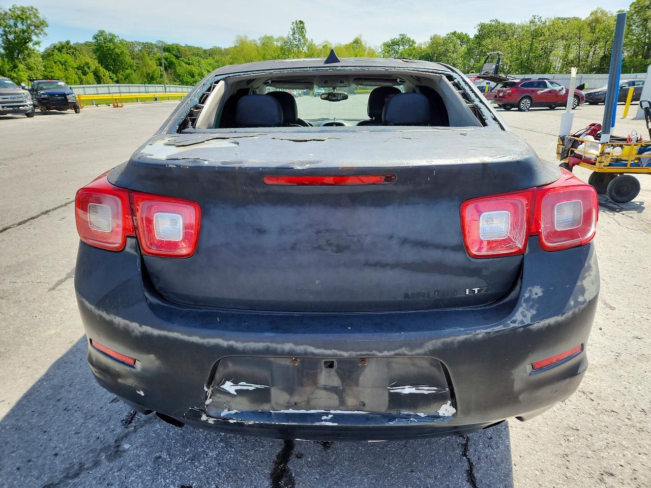 2014 Chevrolet Malibu Ltz Black vin: 1G11H5SL8EF131773