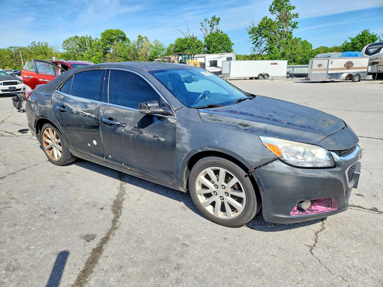 2014 Chevrolet Malibu Ltz Black vin: 1G11H5SL8EF131773