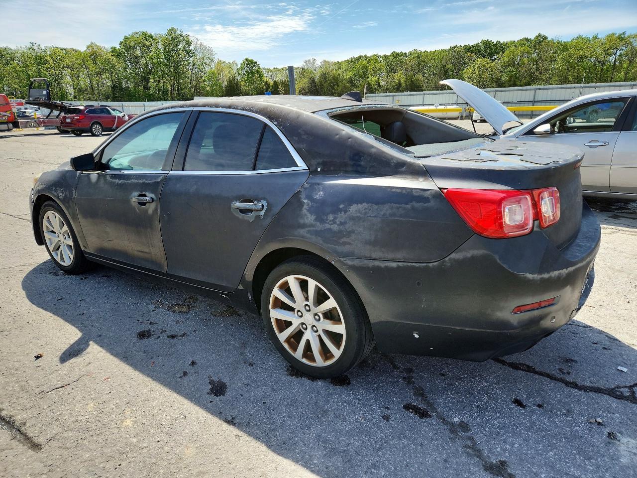 2014 Chevrolet Malibu Ltz Black vin: 1G11H5SL8EF131773