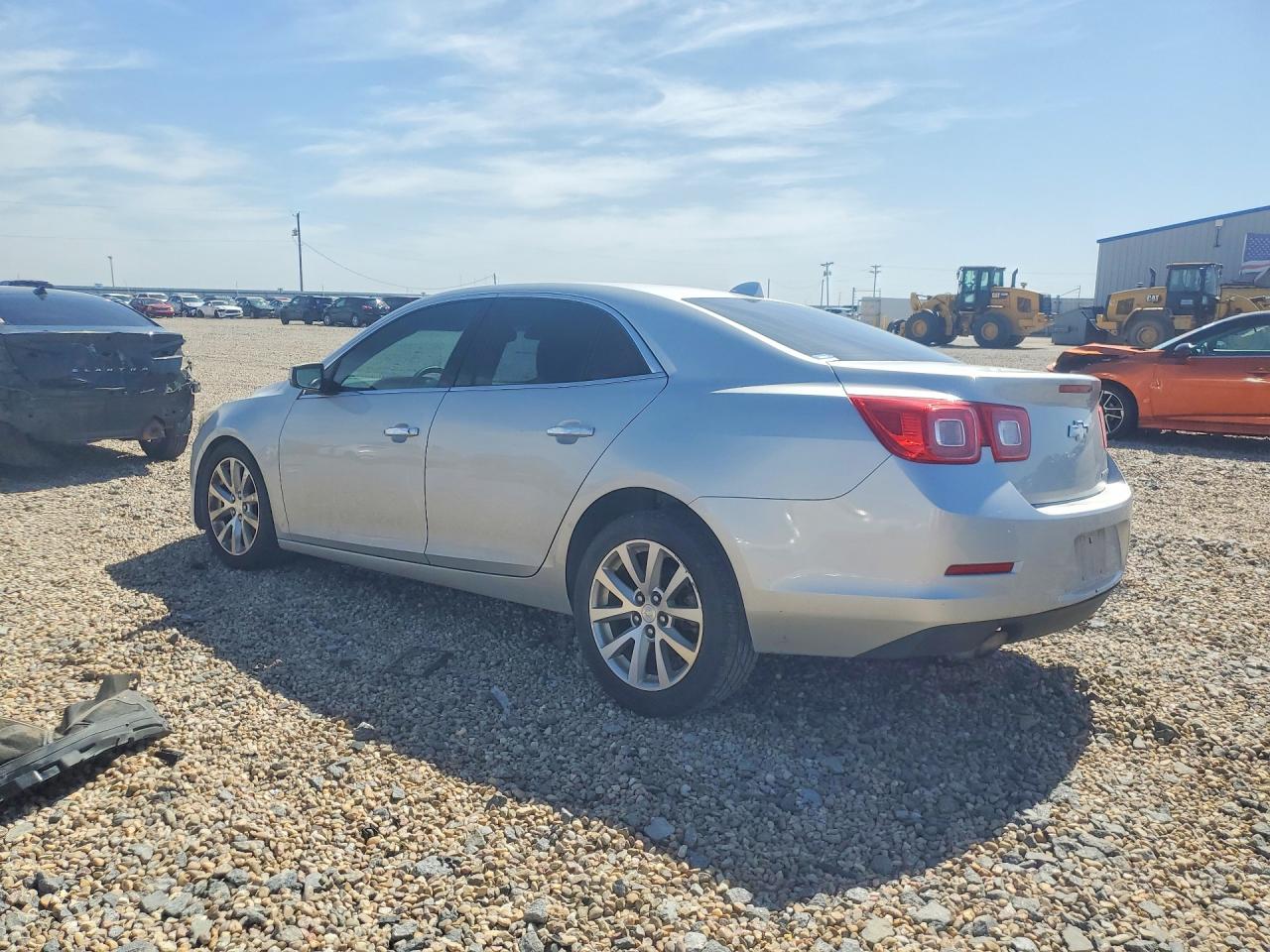 2014 Chevrolet Malibu Ltz Silver vin: 1G11H5SL8EF186191