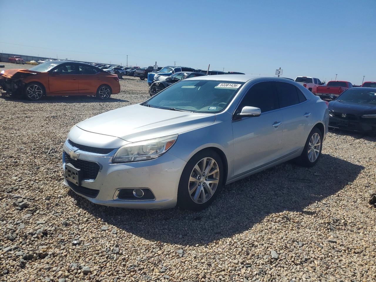 2014 Chevrolet Malibu Ltz Silver vin: 1G11H5SL8EF186191