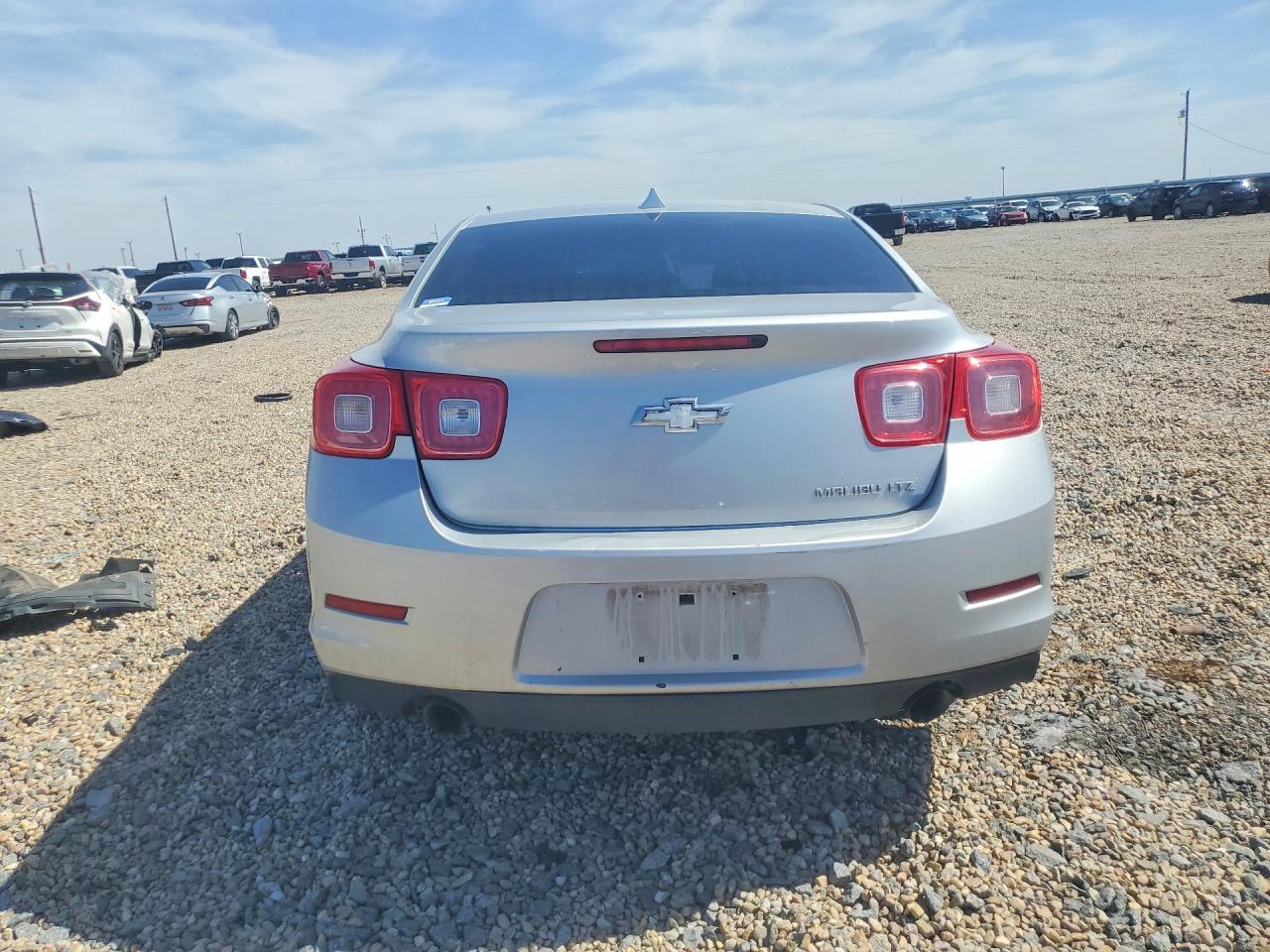 2014 Chevrolet Malibu Ltz Silver vin: 1G11H5SL8EF186191
