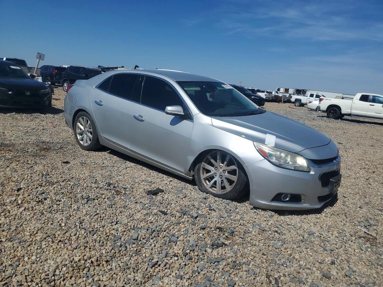 2014 Chevrolet Malibu Ltz Silver vin: 1G11H5SL8EF186191