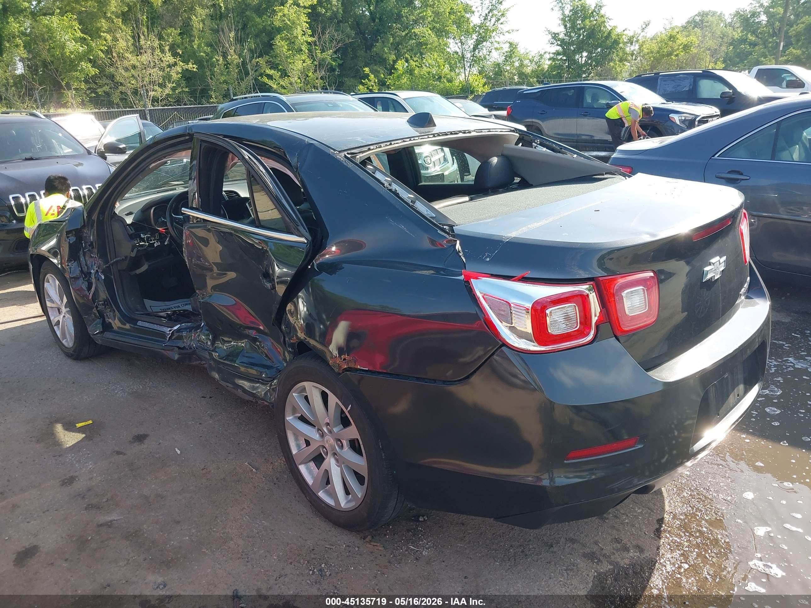 2014 Chevrolet Malibu 1lz Gray vin: 1G11H5SL8EF194310