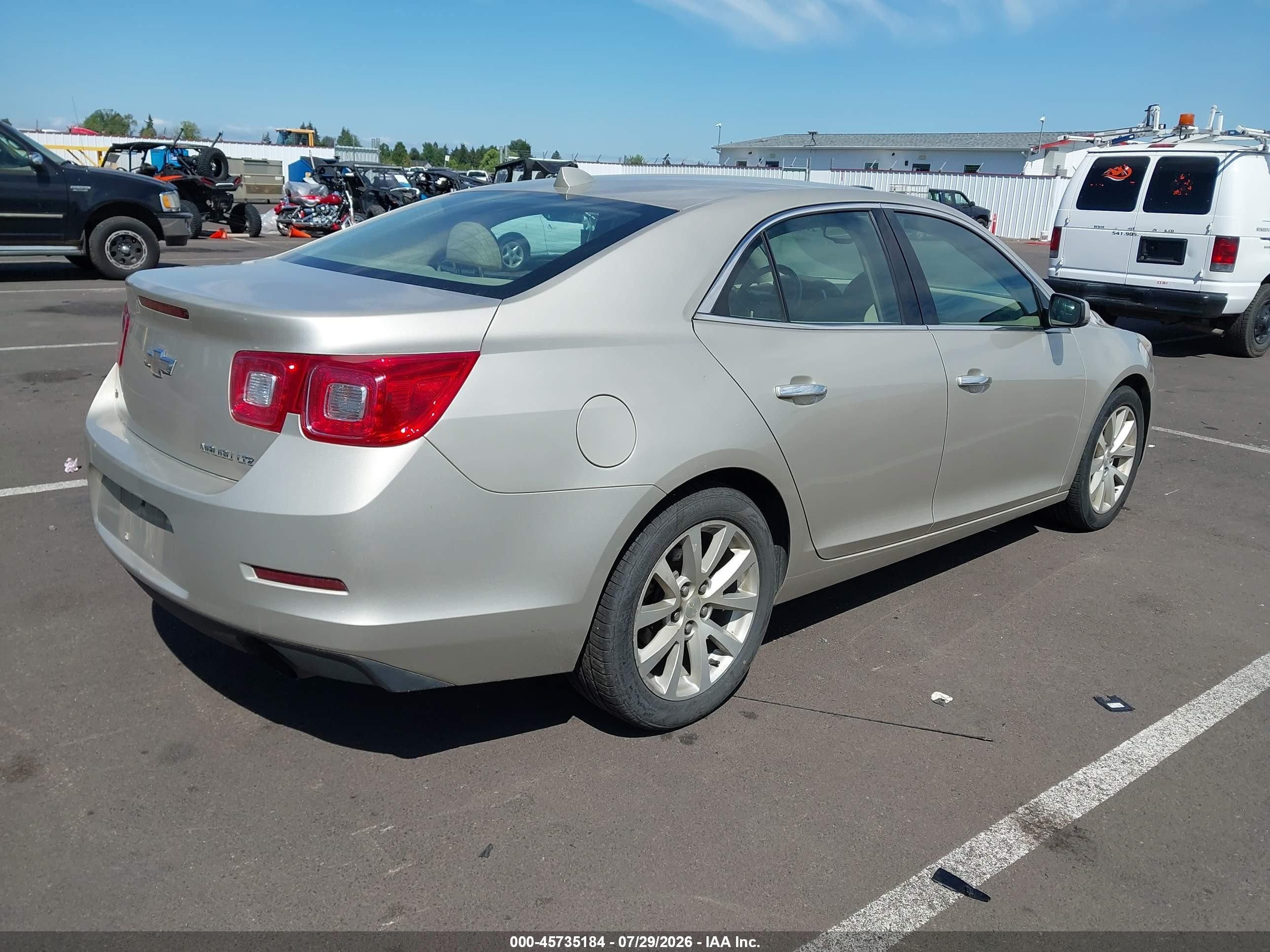 2014 Chevrolet Malibu 1lz Gold vin: 1G11H5SL8EF295850