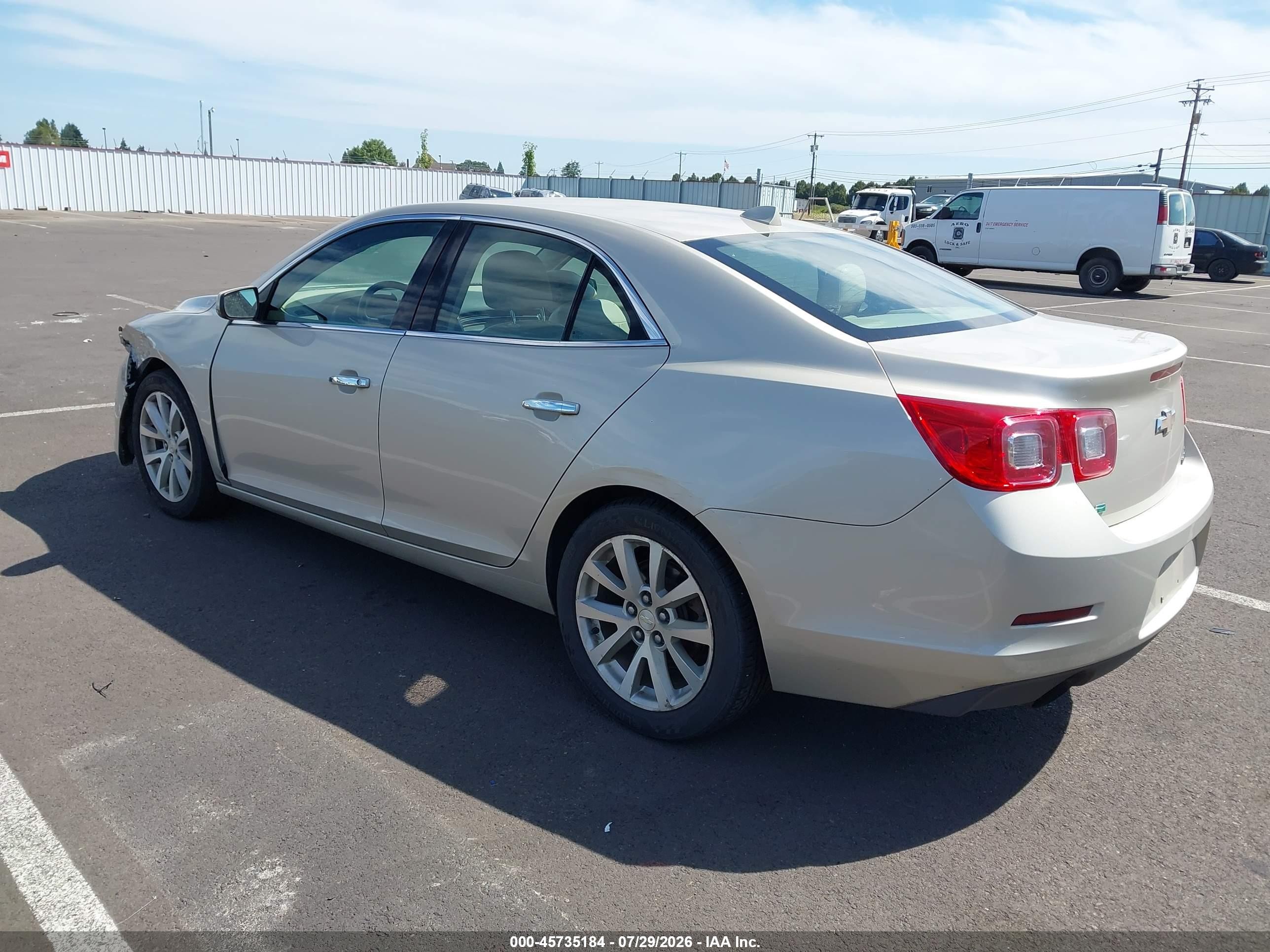 2014 Chevrolet Malibu 1lz Gold vin: 1G11H5SL8EF295850