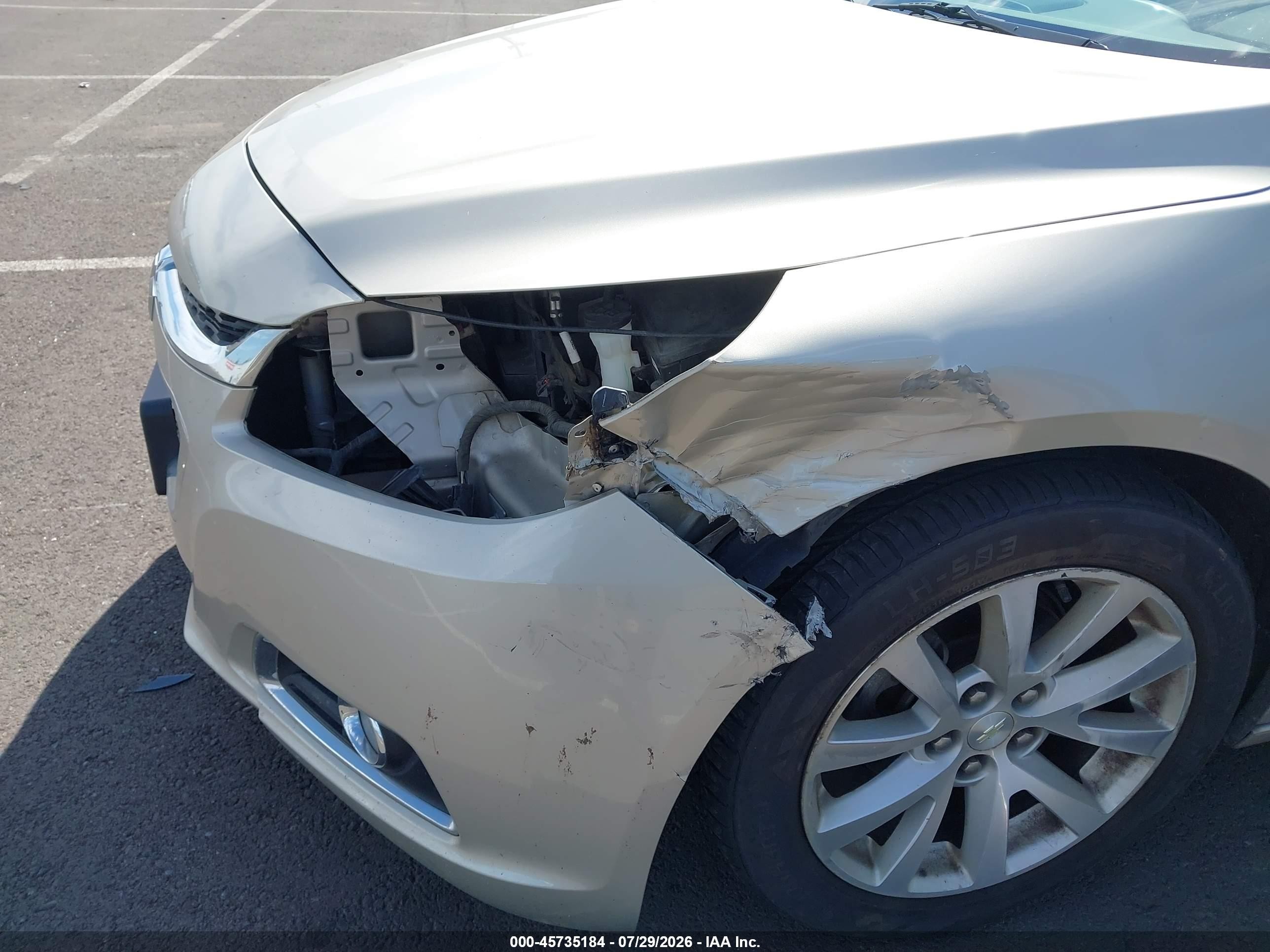 2014 Chevrolet Malibu 1lz Gold vin: 1G11H5SL8EF295850