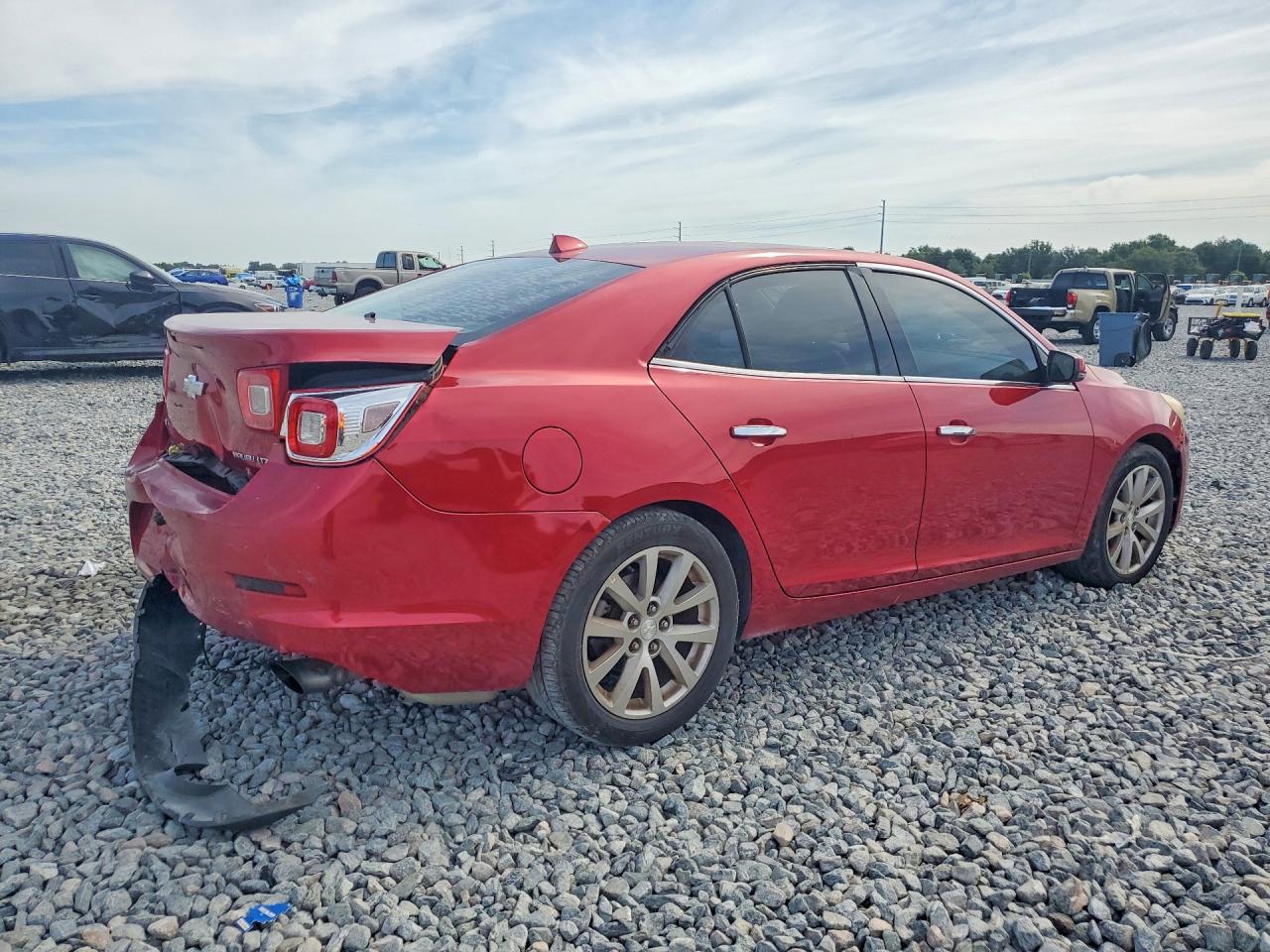 2014 Chevrolet Malibu Ltz Red vin: 1G11H5SL9EF254062