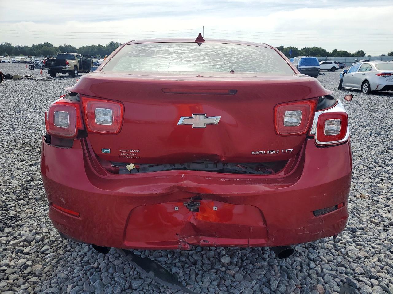 2014 Chevrolet Malibu Ltz Red vin: 1G11H5SL9EF254062
