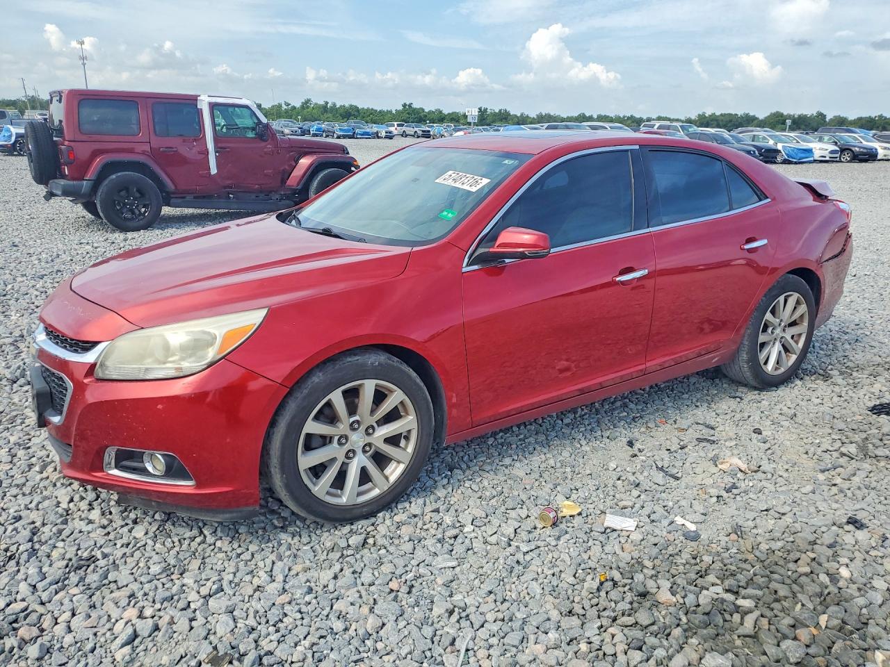 2014 Chevrolet Malibu Ltz Red vin: 1G11H5SL9EF254062