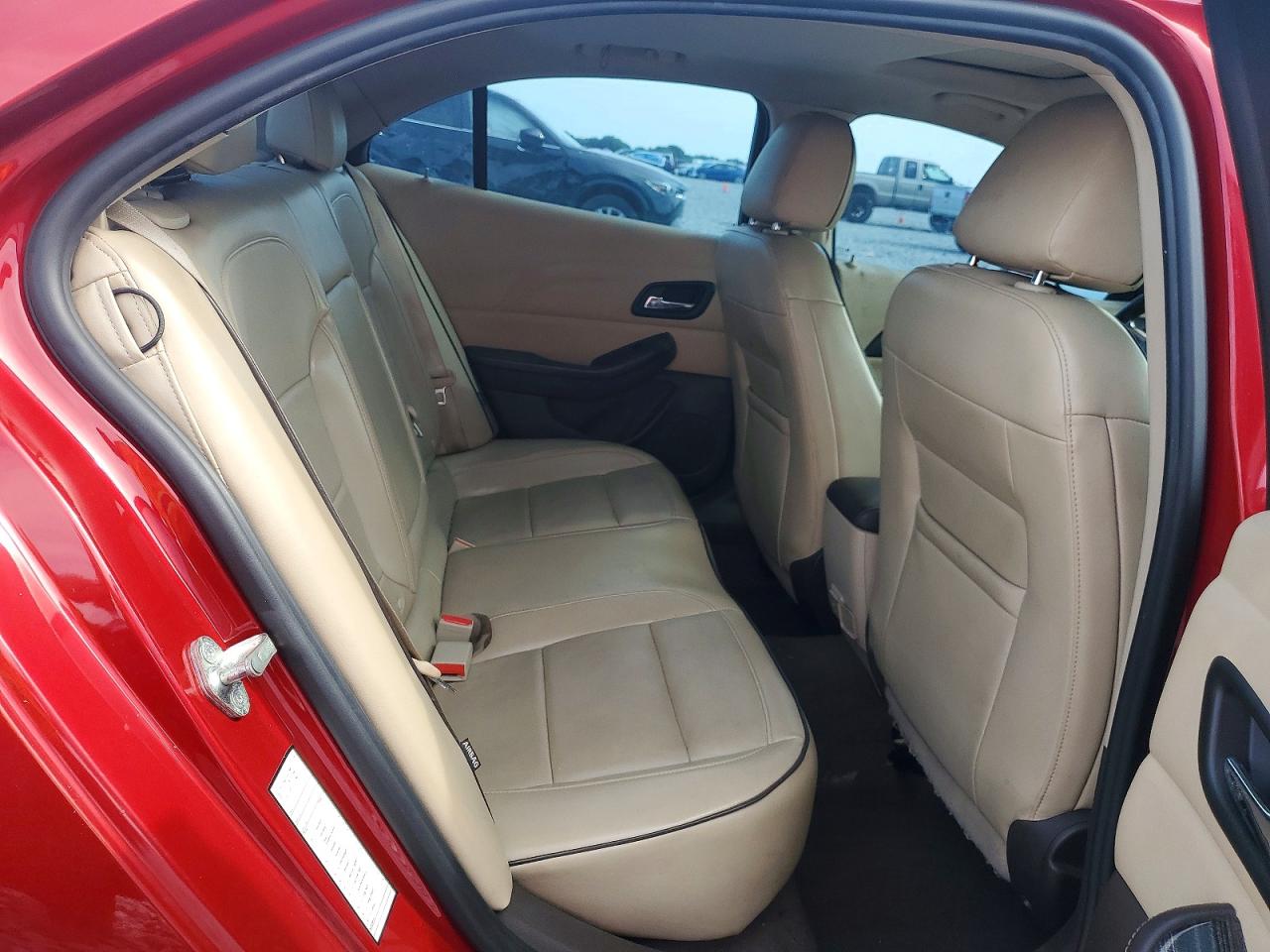2014 Chevrolet Malibu Ltz Red vin: 1G11H5SL9EF254062