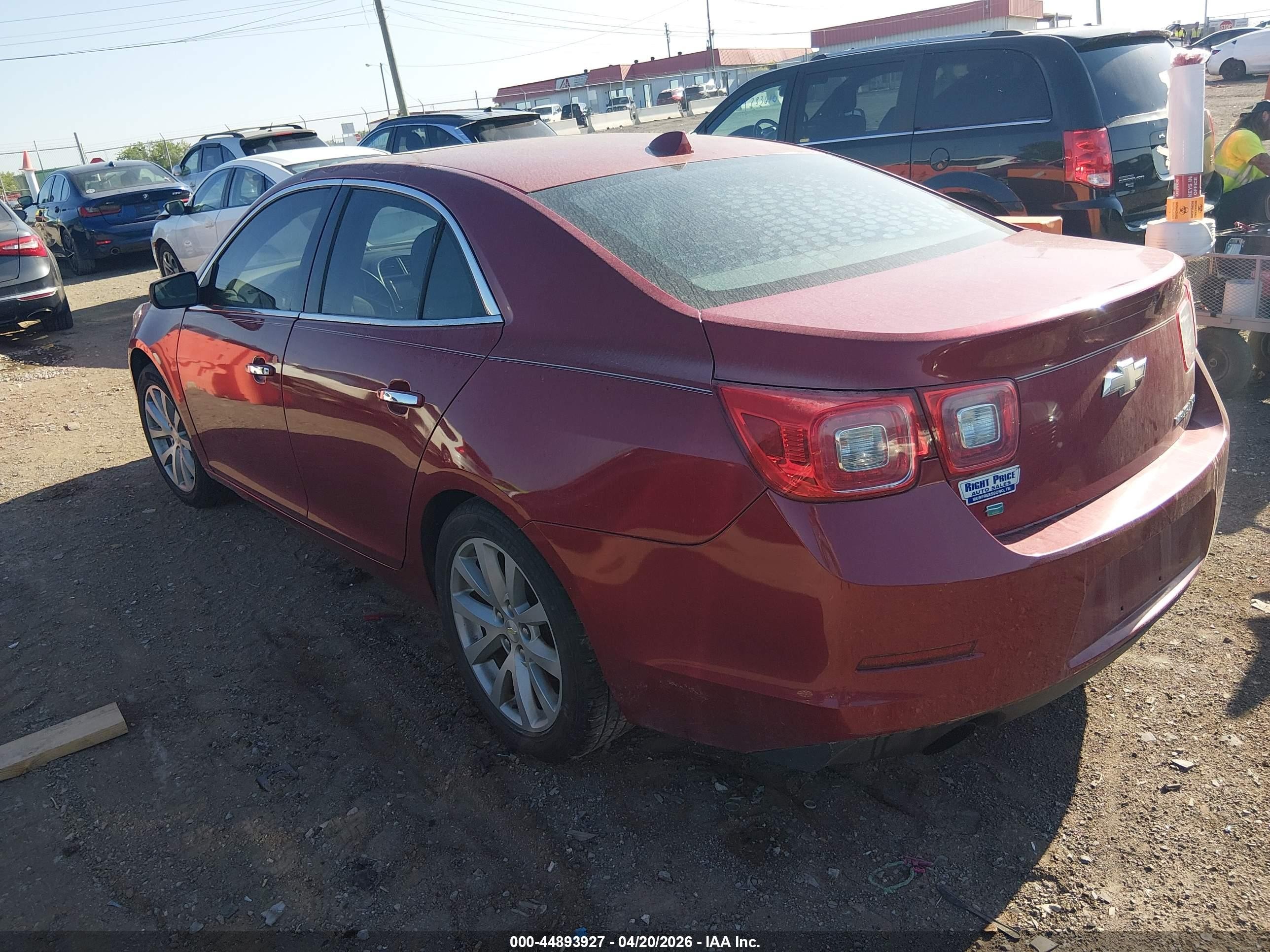 2014 Chevrolet Malibu 1lz Maroon vin: 1G11H5SL9EF259181