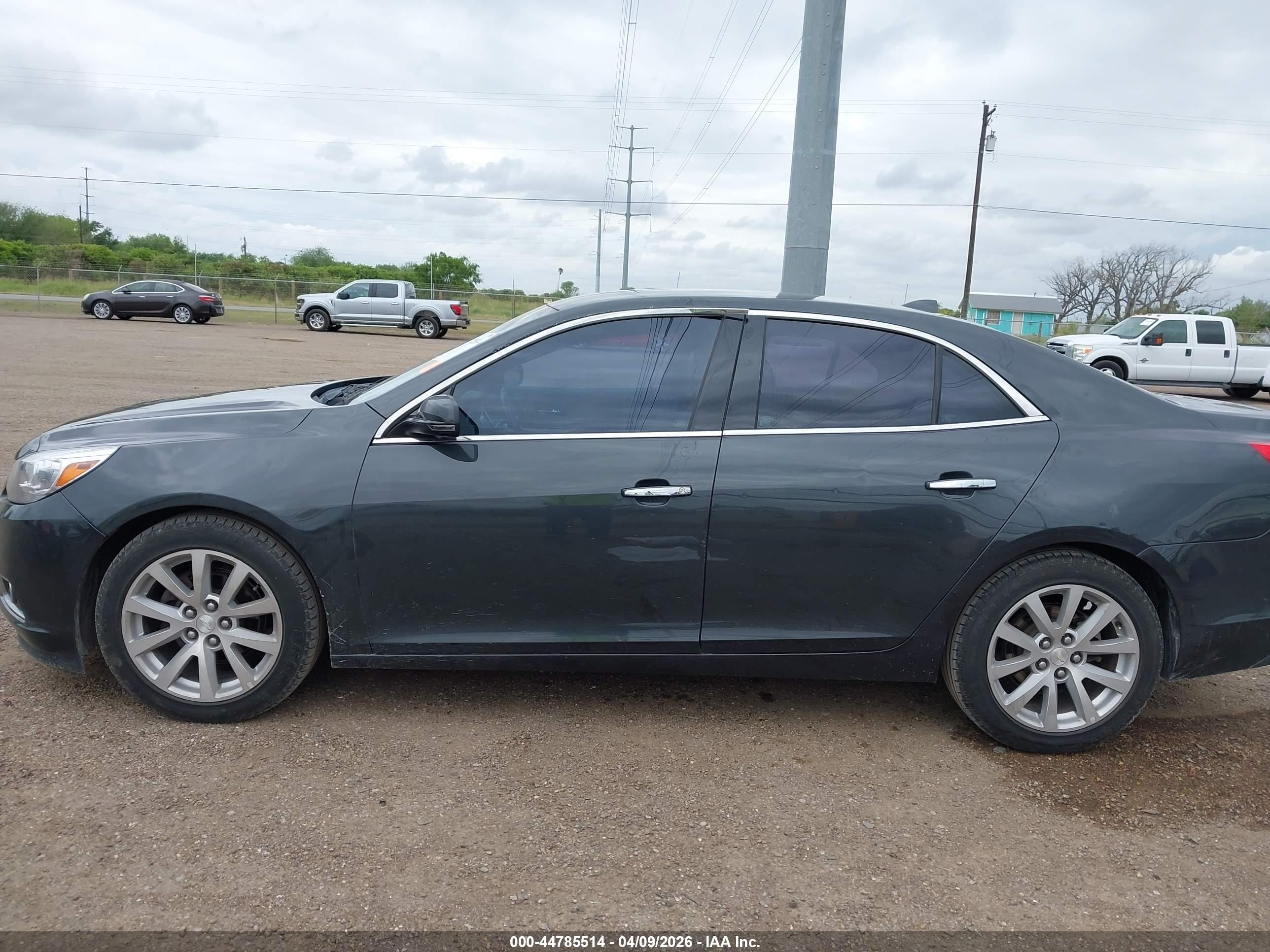2014 Chevrolet Malibu 1lz Gray vin: 1G11H5SLXEF231874